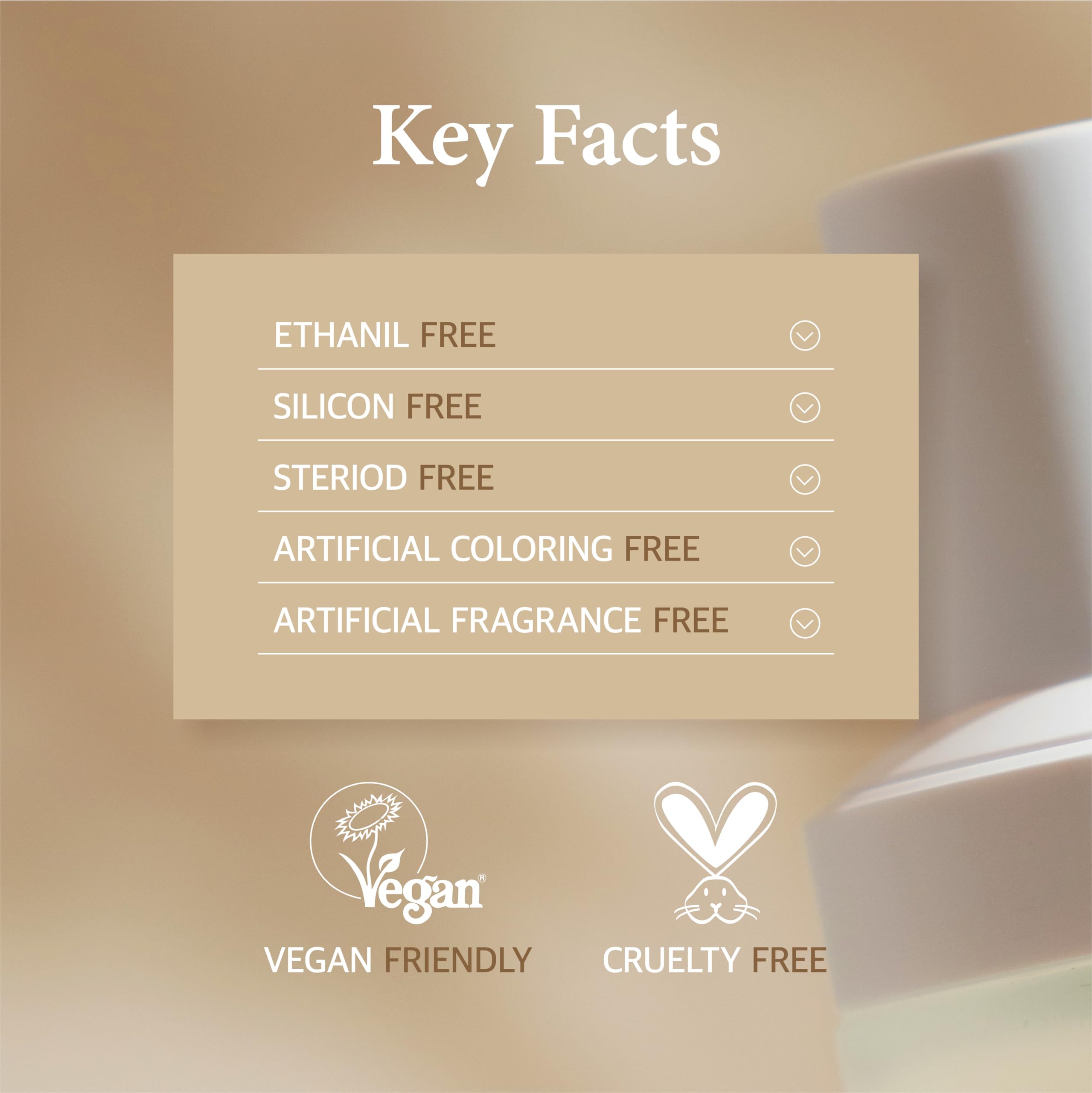 LICORNE Vegan Rice Facial Cream 1.69 fl.oz - Korean Skincare for Dry & Sensitive Skin - Hydrating Moisturizer for Day & Night Use