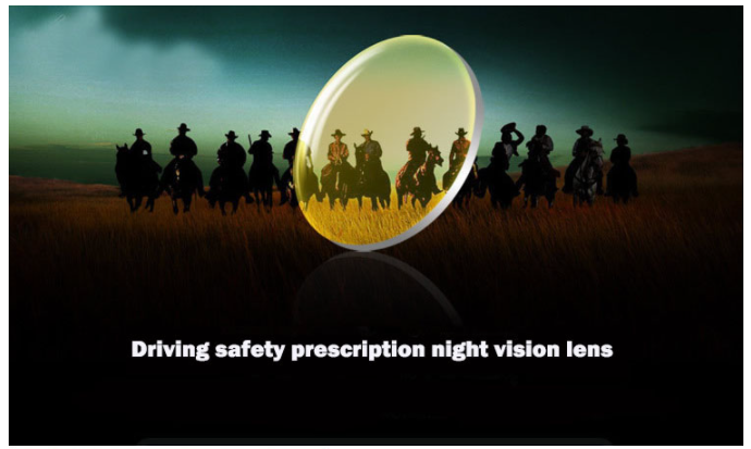 BCLEAR 1.49 Index Polarized Sunglasses with Myopic Lenses - Yellow Night Vision Lenses for Driving, Fishing & Outdoor Sports