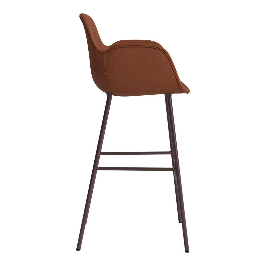 Form Bar Armchair - Fully Upholstered Modern Lounge Chair for Living Room, Office & Cafe | Comfortable Seating Furniture for Home & Commercial Spaces