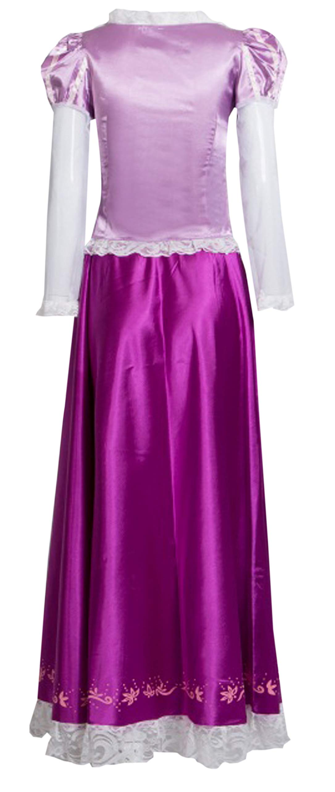 Princess Fairy Tale Gown Costume for Girls & Adults - Purple Cosplay Dress for Halloween, Birthday Parties & Dress-Up Play