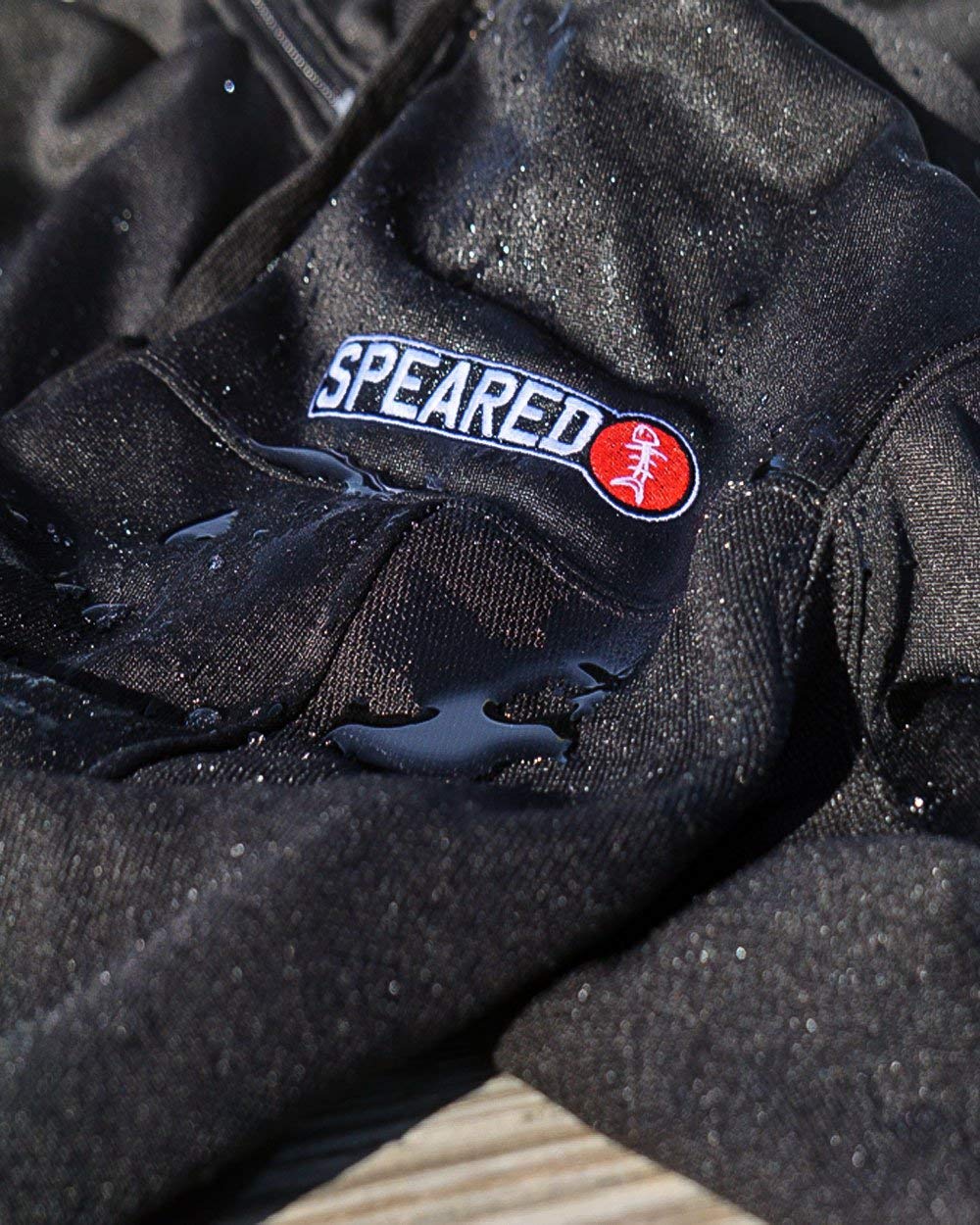 Spearfishing Jacket - Water Resistant PolyTech Sweatshirt for Men | Warm & Durable Fishing Gear for Scuba Diving, Spearfishing & Outdoor Water Sports