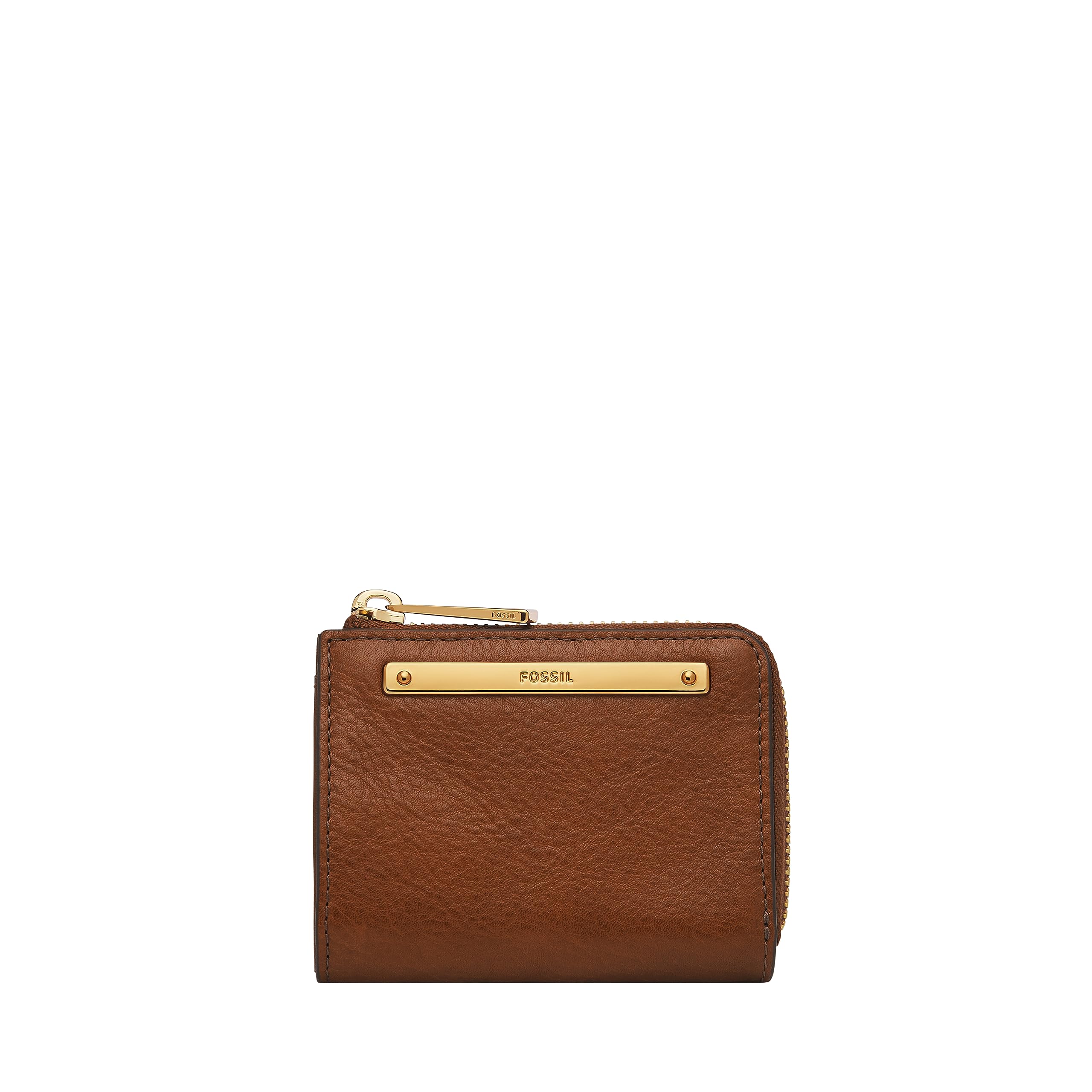 Fossil Women's Liza Leather Zip Wallet - Stylish & Compact Card Holder for Everyday Use, Travel & Gifts
