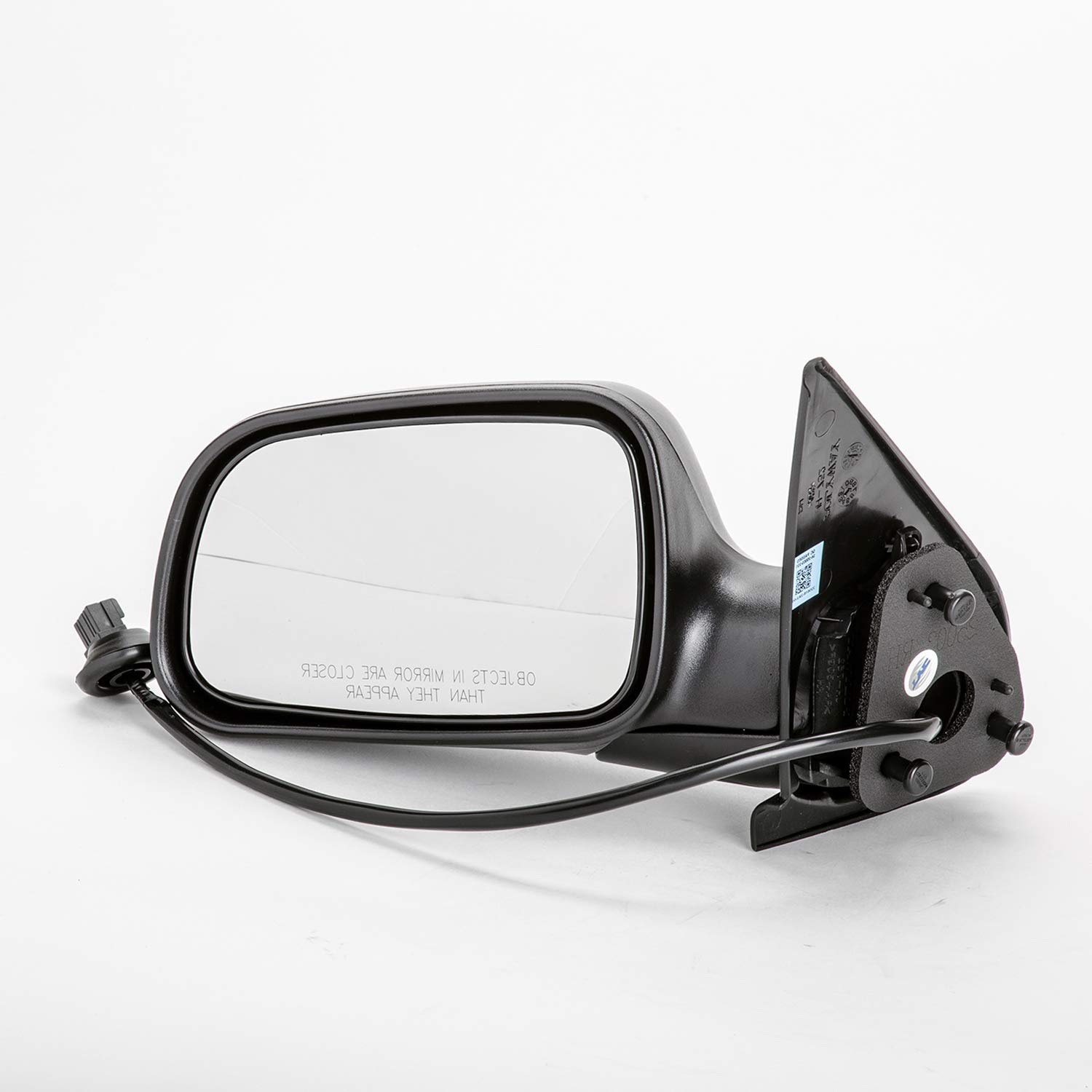 TYC 4120332 Black Side View Mirrors for Cars - Durable & Stylish Replacement for Improved Visibility & Safety - Perfect for Trucks, SUVs, and Sedans