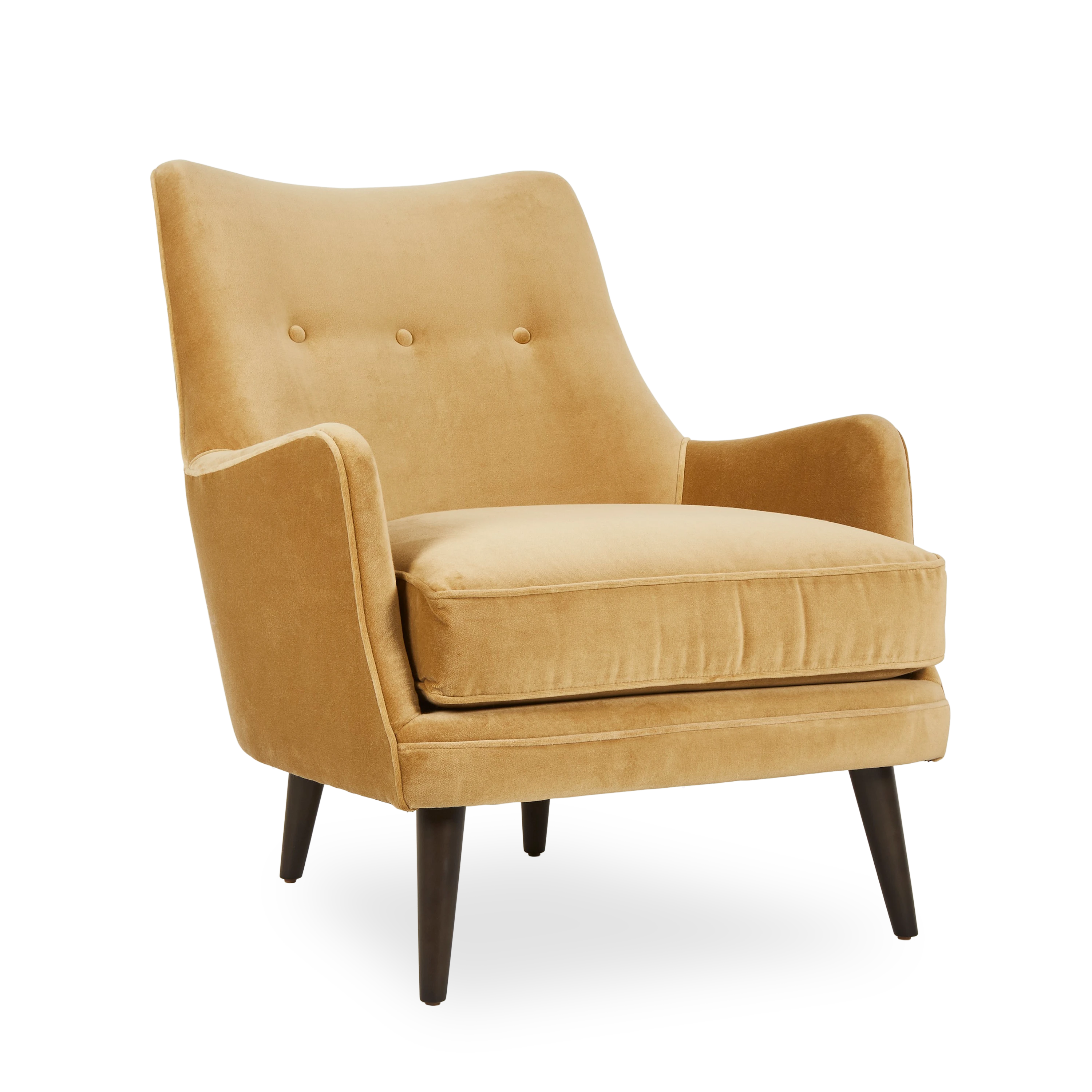 Berkley Lounge Chair - Modern Comfortable Accent Chair for Living Room, Bedroom & Office - Perfect for Relaxing, Reading & Lounging