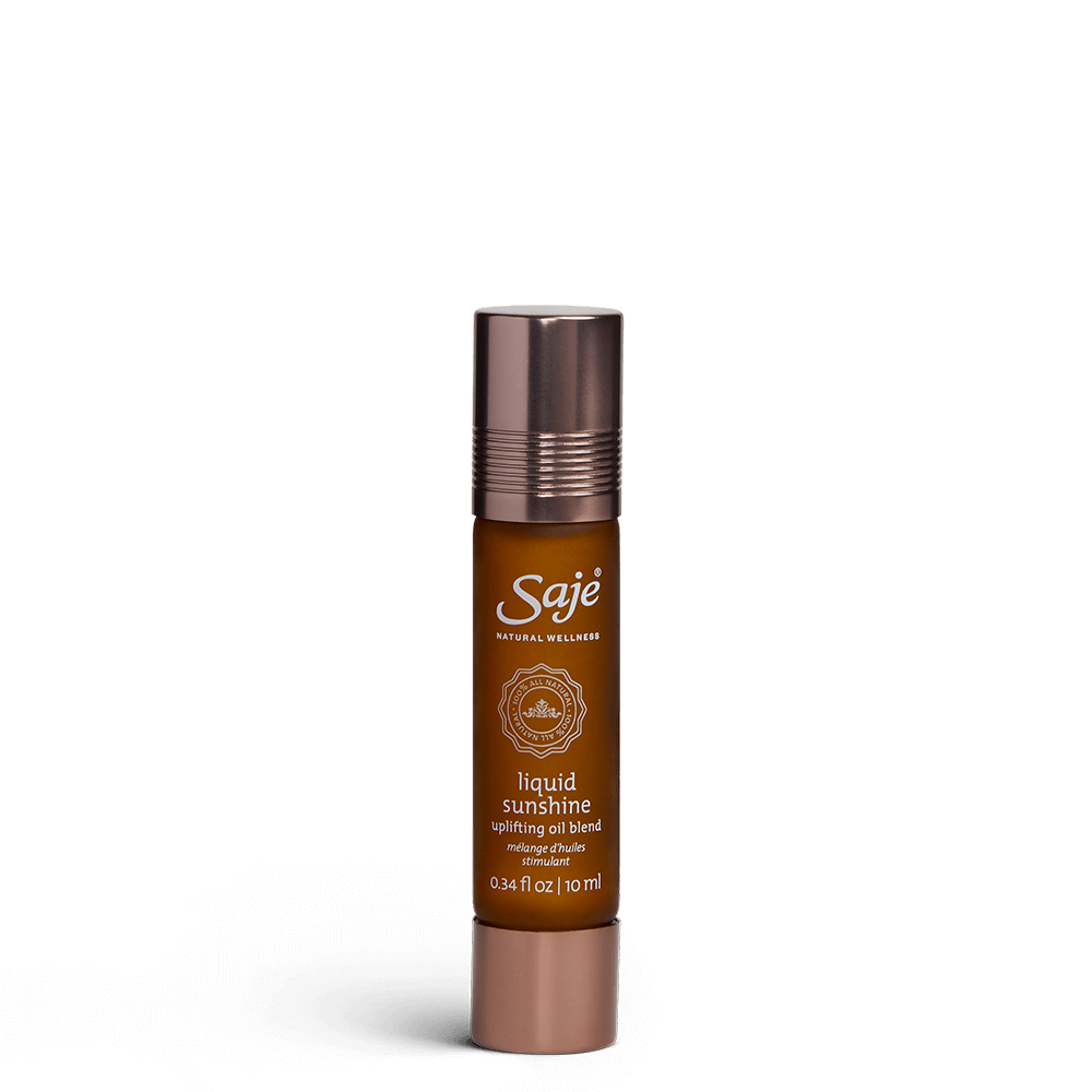 Liquid Sunshine Roll-On Essential Oil Blend - Natural Aromatherapy for Stress Relief & Mood Boost - Perfect for Home, Office & Travel Use