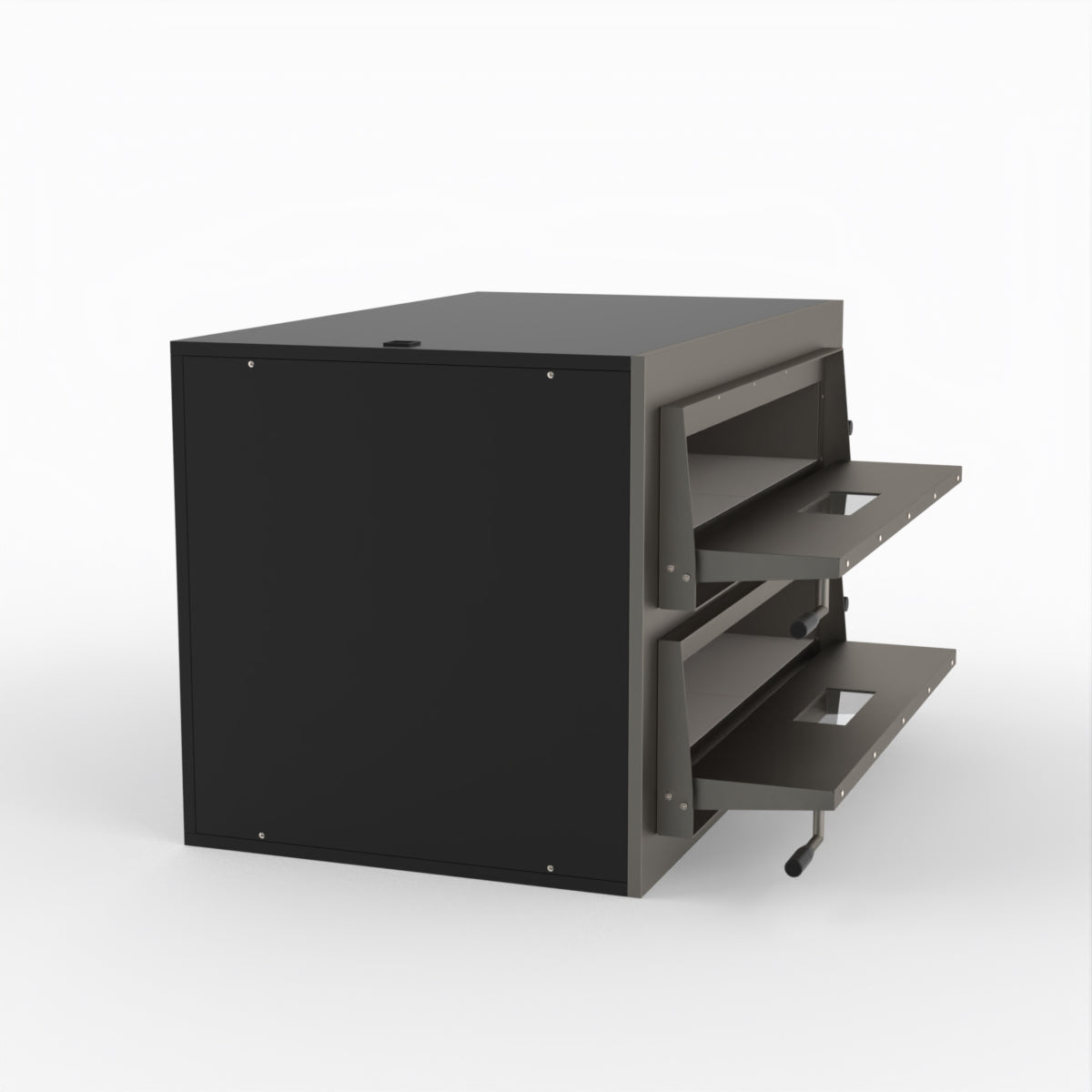 BakerMax Black Panther Pizza Deck Oven EP 1 SDE - Commercial Electric Pizza Oven for Restaurants, Pizzerias & Catering - Perfect for Baking Crispy Crust Pizzas, Bread & Pastries