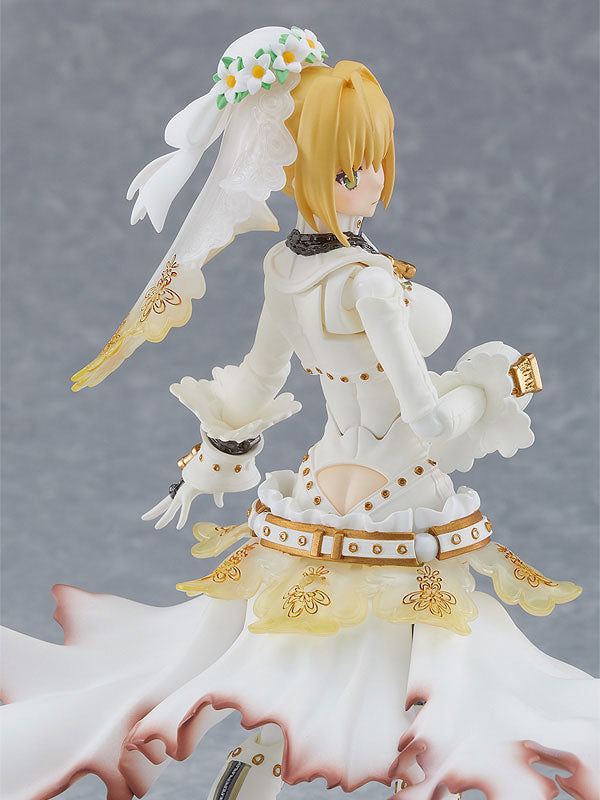 Fate/Grand Order Figma #559 Saber/Nero Claudius (Bride) Action Figure - Collectible Anime Character Model for Display & Cosplay