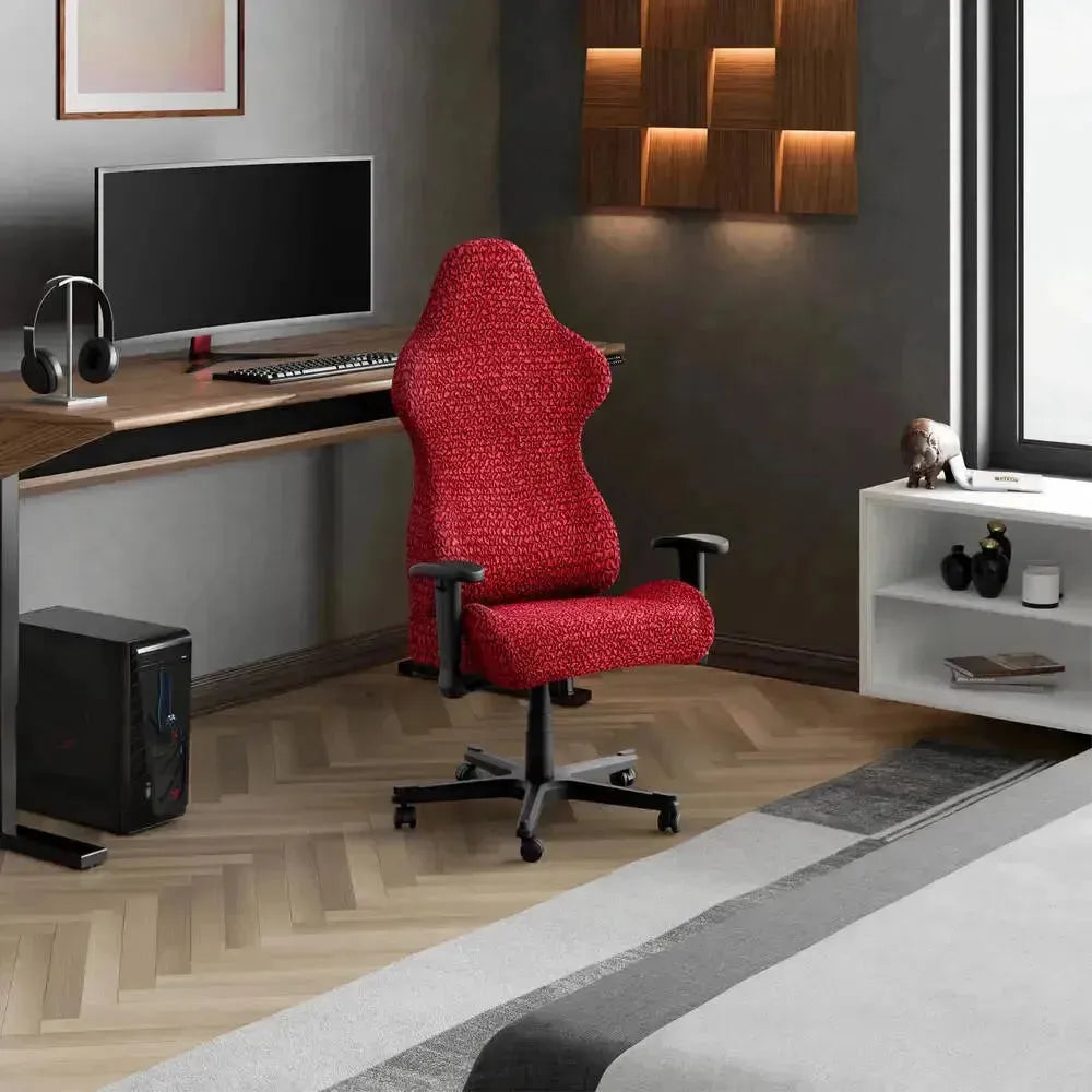 Premium Gaming Chair Slipcover - Breathable Microfiber Collection - Perfect for PC Gaming Setup, Home Office & Esports Enthusiasts