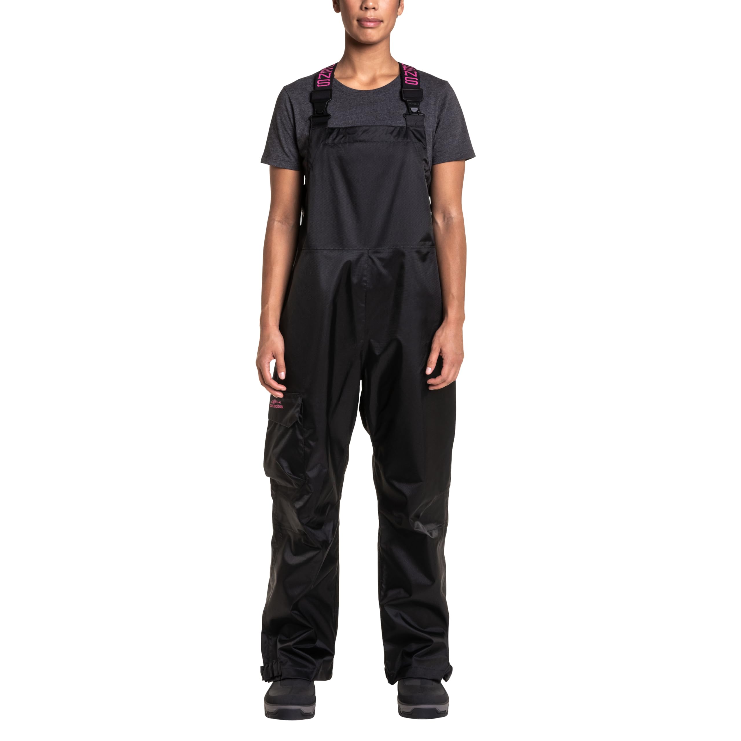 Grundéns Women's Weather Watch Bib Pants - Waterproof & Stain-Resistant Fishing Gear for Cold Weather & Outdoor Activities