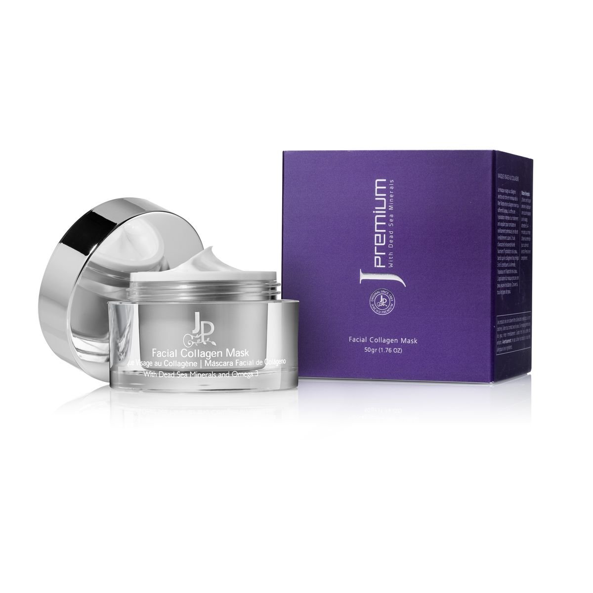 Jericho Premium Facial Collagen Mask - Hydrating & Anti-Aging Sheet Mask for Glowing Skin | Perfect for Spa Night, Self-Care Routine & Special Occasions