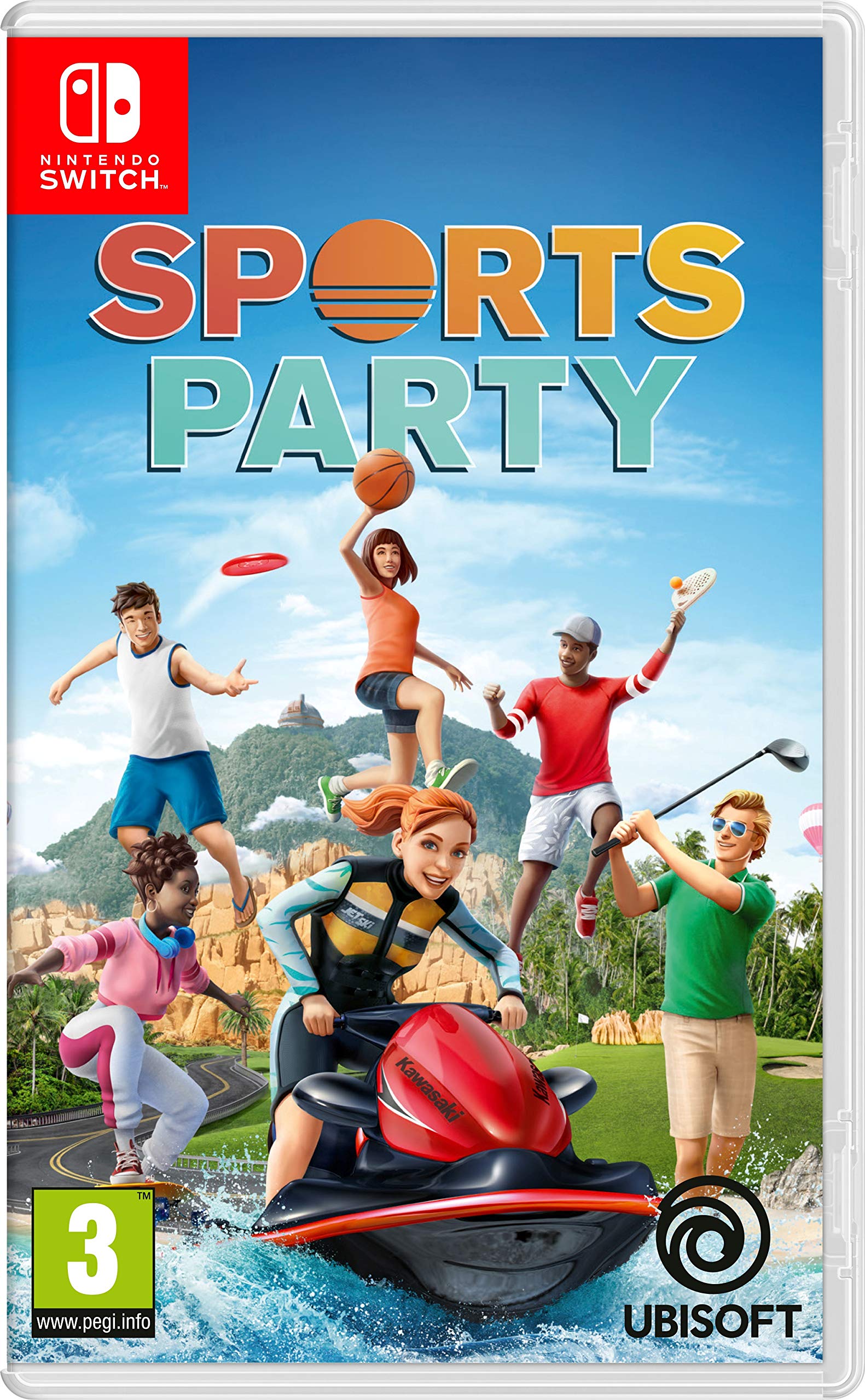 Sports Party for Nintendo Switch - Fun Multiplayer Sports Games for Family & Friends - Perfect for Parties & Game Nights