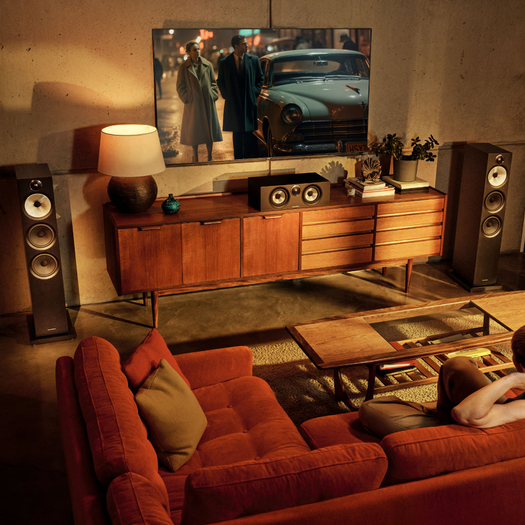 B&W 603 S3 Floor Standing Speakers - High-End Audio Tower Speakers with Crisp Sound | Perfect for Home Theater & Music Listening