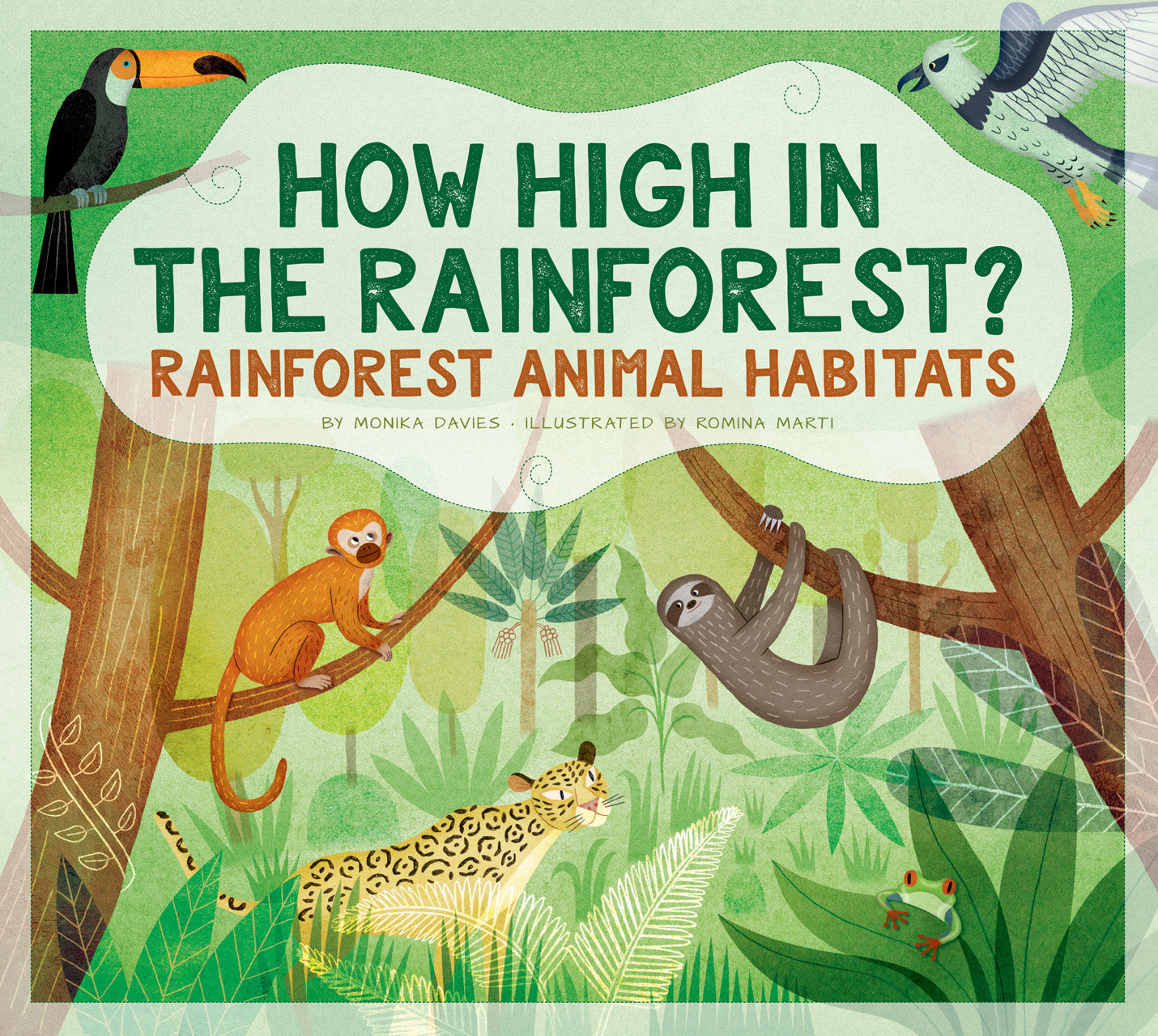 How High in the Rainforest? Exploring Rainforest Animal Habitats for Kids - Perfect for Classroom Learning & Nature Education