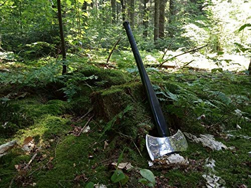 Best Two-Blade Axe for Men - Durable Camping & Survival Tool - Perfect Gift for Outdoorsmen & Woodworkers