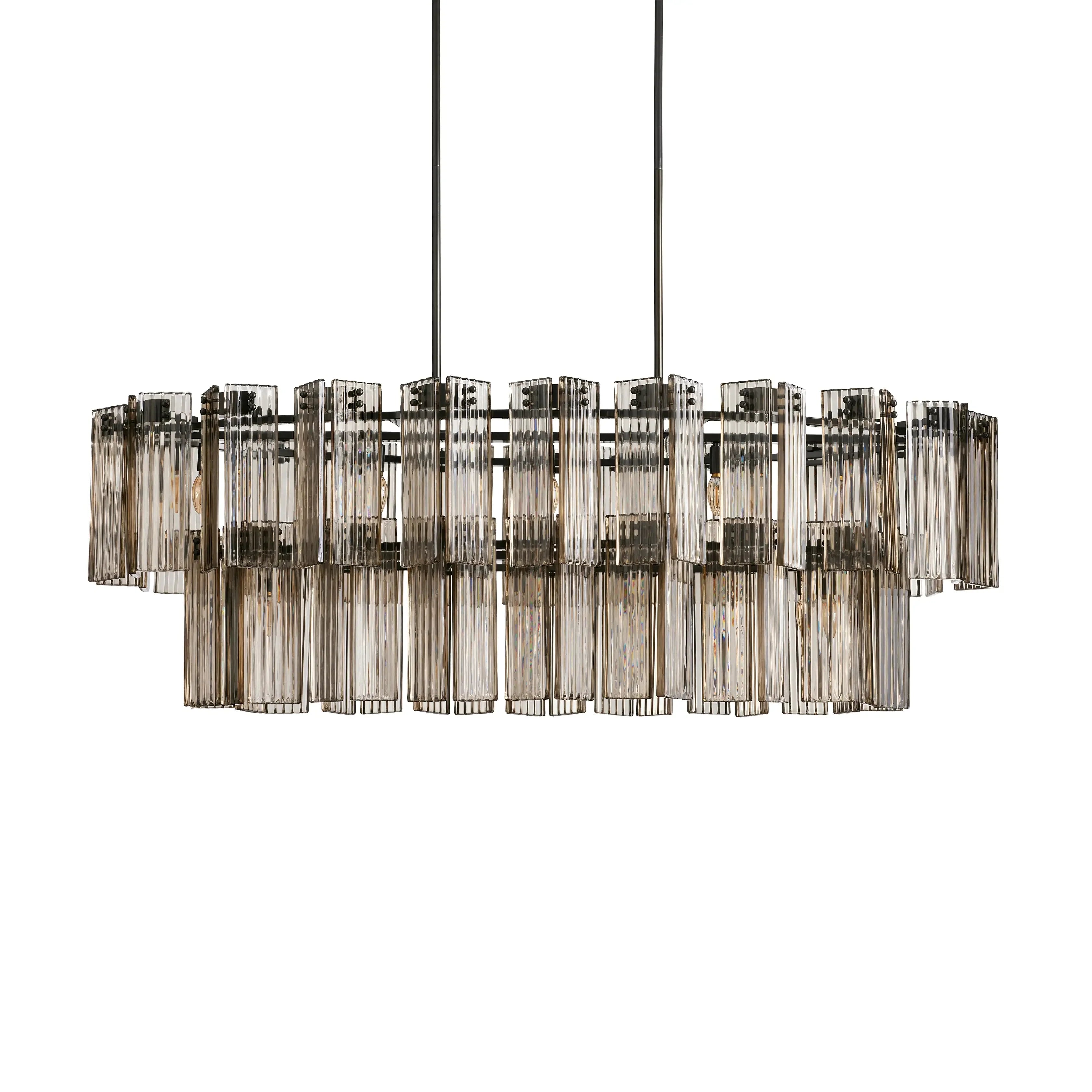Delsie Oval Crystal Chandelier - 51