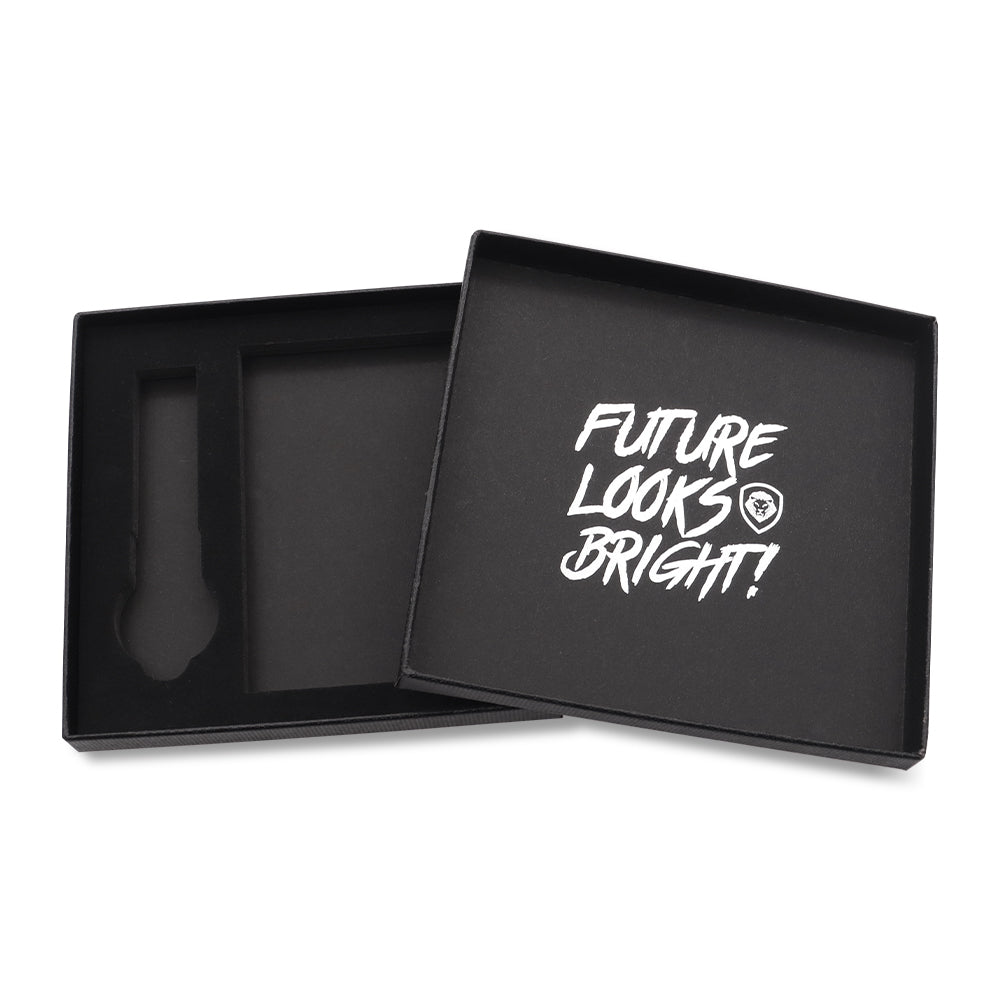 Valuetainment Gray RFID Blocking Wallet Keychain Set - Slim Minimalist Money Clip Card Holder for Men & Women - Perfect for Travel, Daily Use & Gift Giving