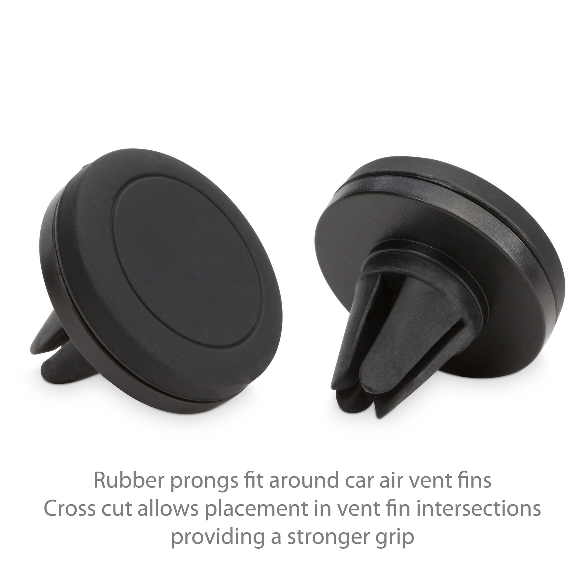 BoxWave Magnetic Car Mount Holder for ASUS Zenfone 10 - Strong Vent Clip, Universal Phone Car Mount Compatible with Most Smartphones - Perfect for GPS Navigation, Hands-Free Calling & Road Trips