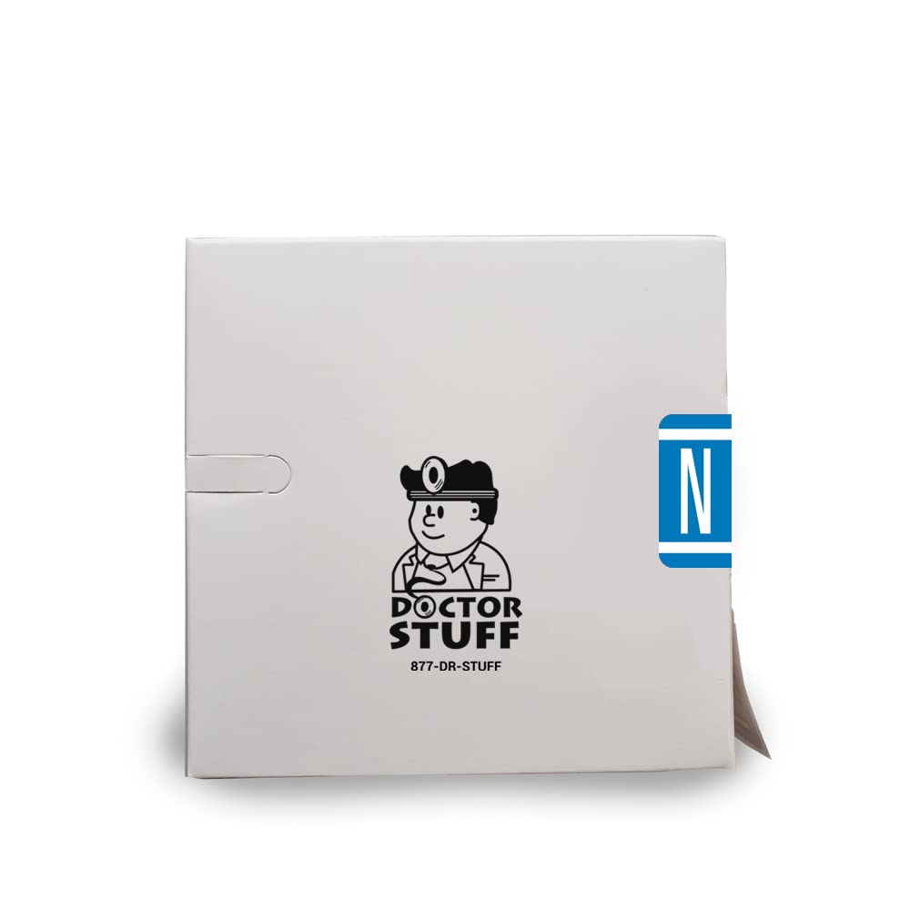 Doctor File Folder Labels - Letter N Stickers, 1.3x1.25
