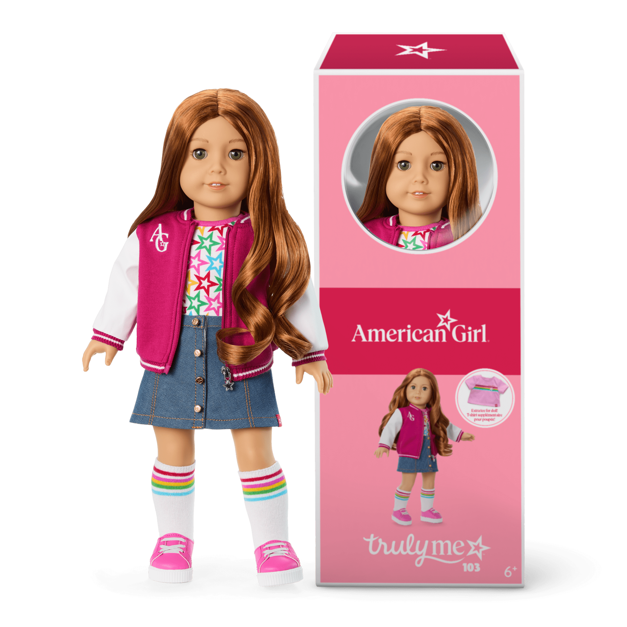 Truly Me™ 18 Inch Fashion Doll #103 with Wavy Red Hair - Perfect for Collectors, Gift Giving & Imaginative Play