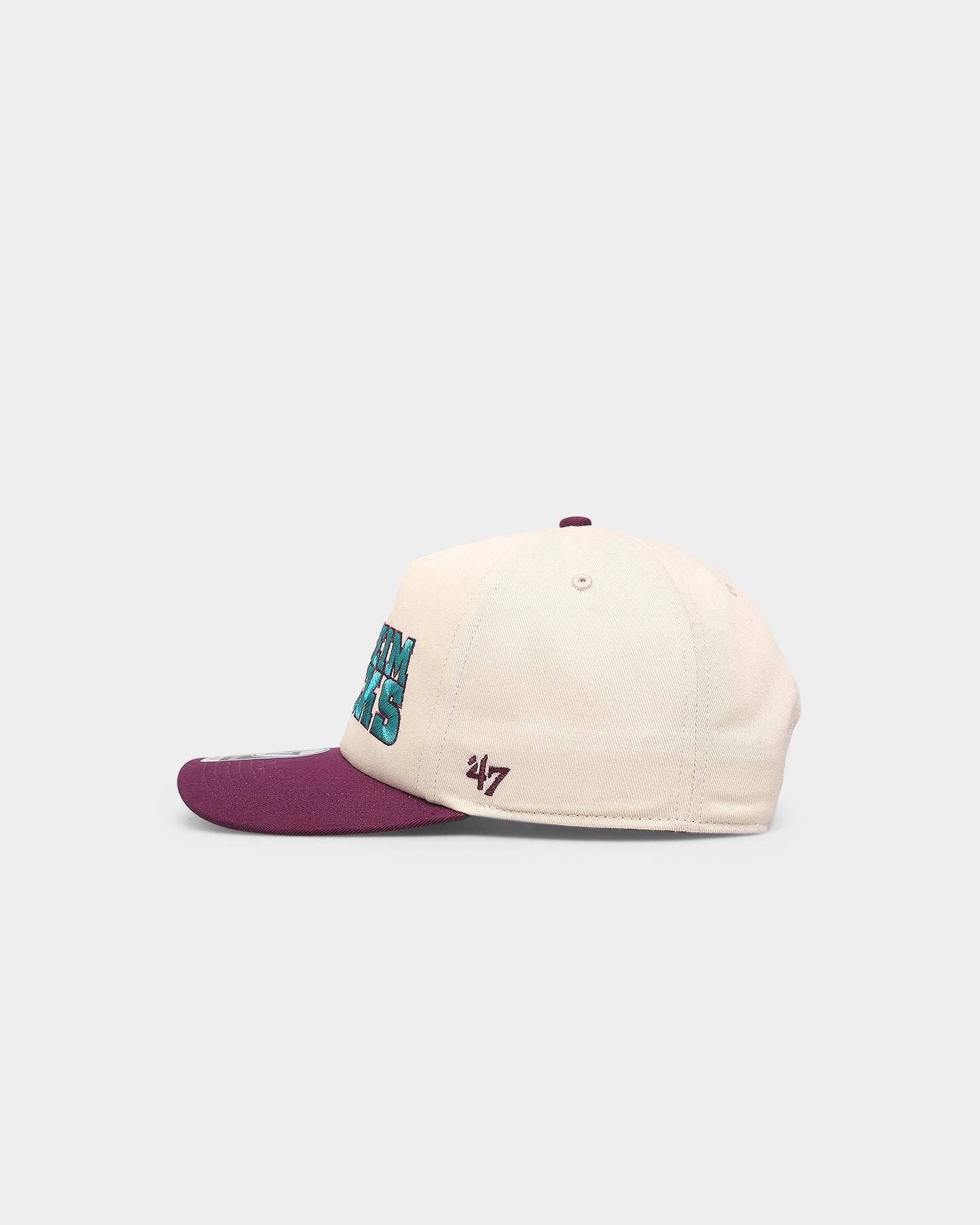 47 Brand Anaheim Ducks 'Ducks' Script Nantasket Captain Snapback Hat - Adjustable Baseball Cap for Men & Women - Perfect for Sports Fans, Casual Wear & Outdoor Activities