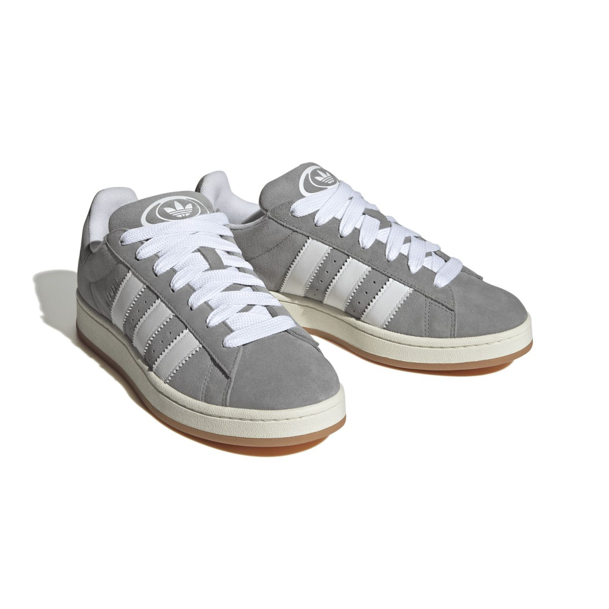 Campus 00s 'Grey Three' Vintage Sneakers for Men & Women - Retro 2000s Style Casual Shoes for Streetwear, Skateboarding & Everyday Fashion