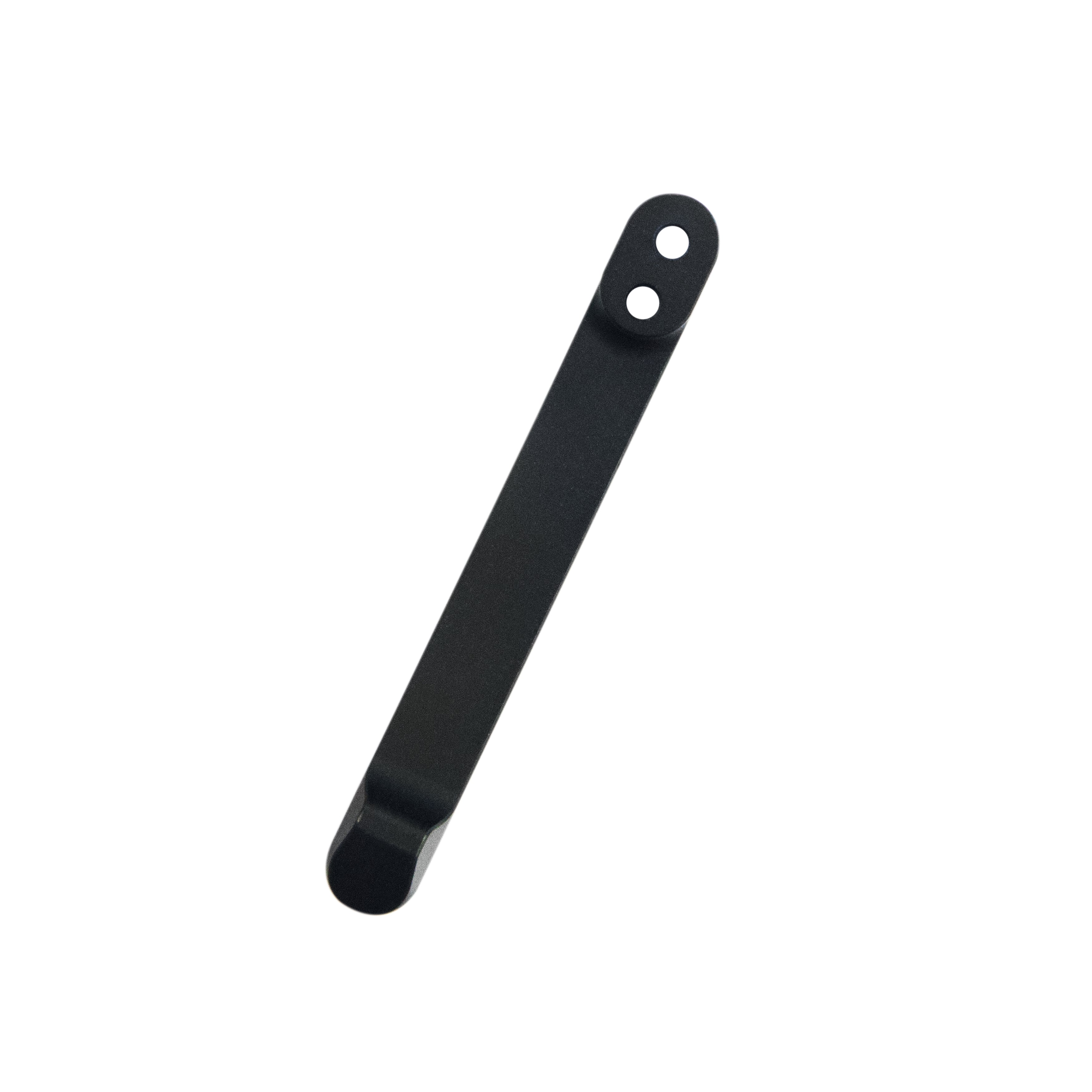 Kubey Titanium Pocket Knife Clip - Black Folding Knife Replacement Clip with 2 Screws (KH033) | Perfect for EDC, Outdoor & Tactical Knives