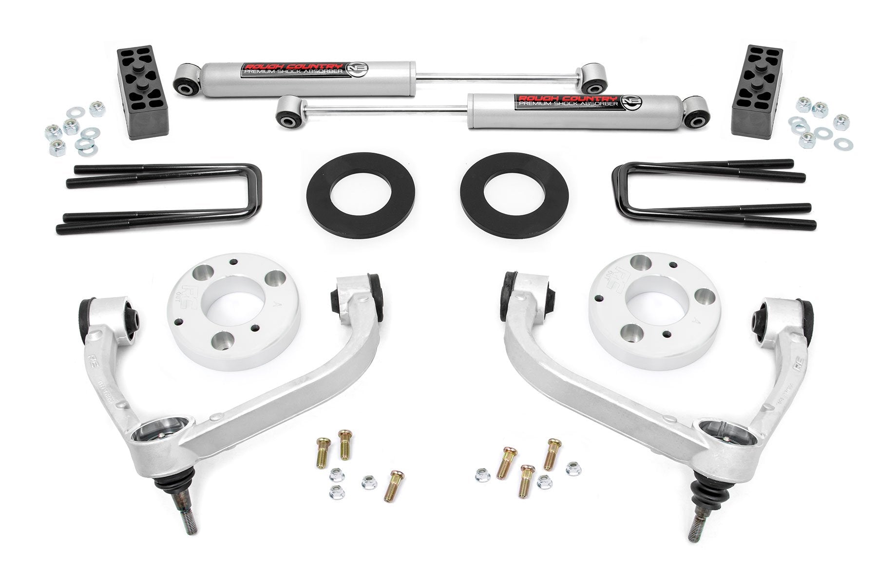 3 Inch Lift Kit for Ford F-150 4WD (2014-2020) - Heavy Duty Suspension Upgrade for Off-Road & Towing | Model 51014