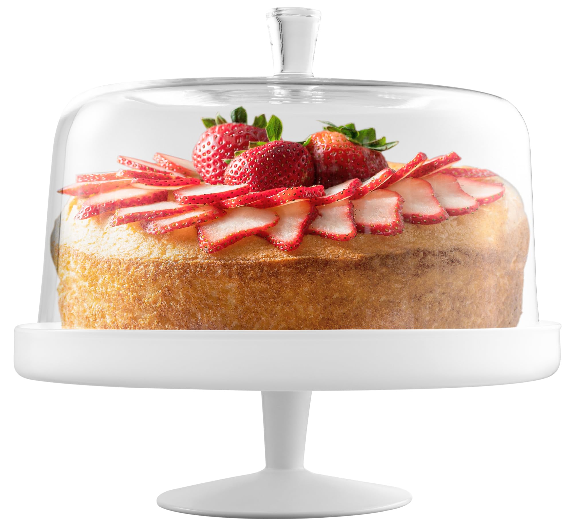Premium European Glass Cake Stand Set - 12.4