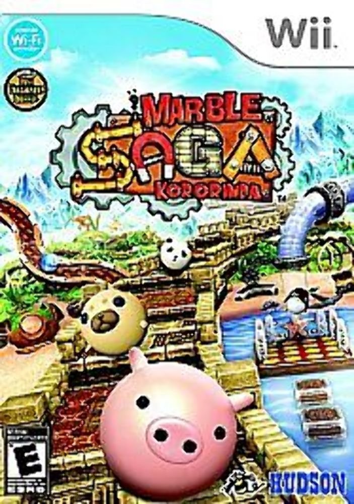 Marble Saga Kororinpa - Fun Puzzle Game for Nintendo Wii | Family Entertainment & Brain Teaser Challenge