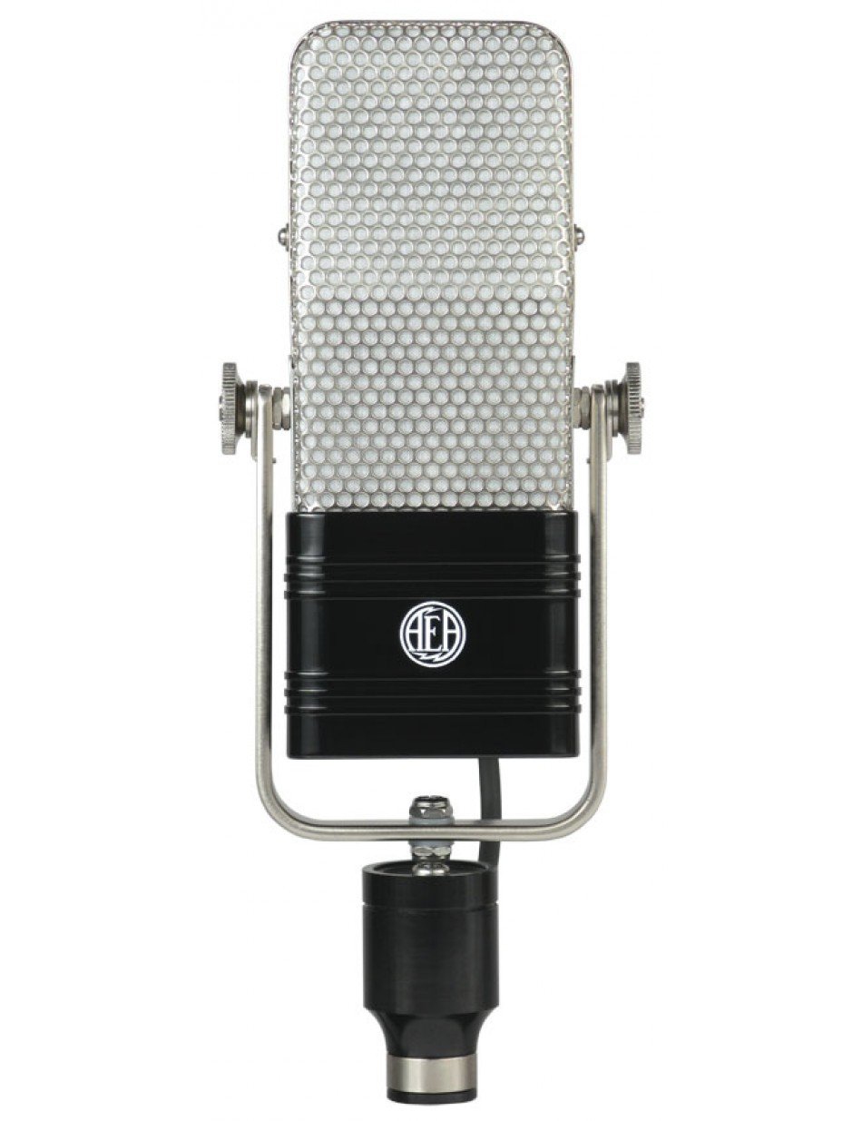AEA R44CE Ribbon Microphone - Professional Studio Recording Mic for Vocals, Instruments & Broadcast - Perfect for Home Studios, Podcasting & Live Performances