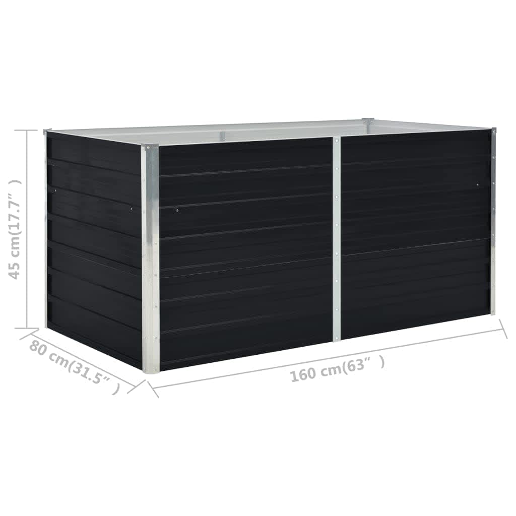 Galvanized Steel Raised Garden Bed 63