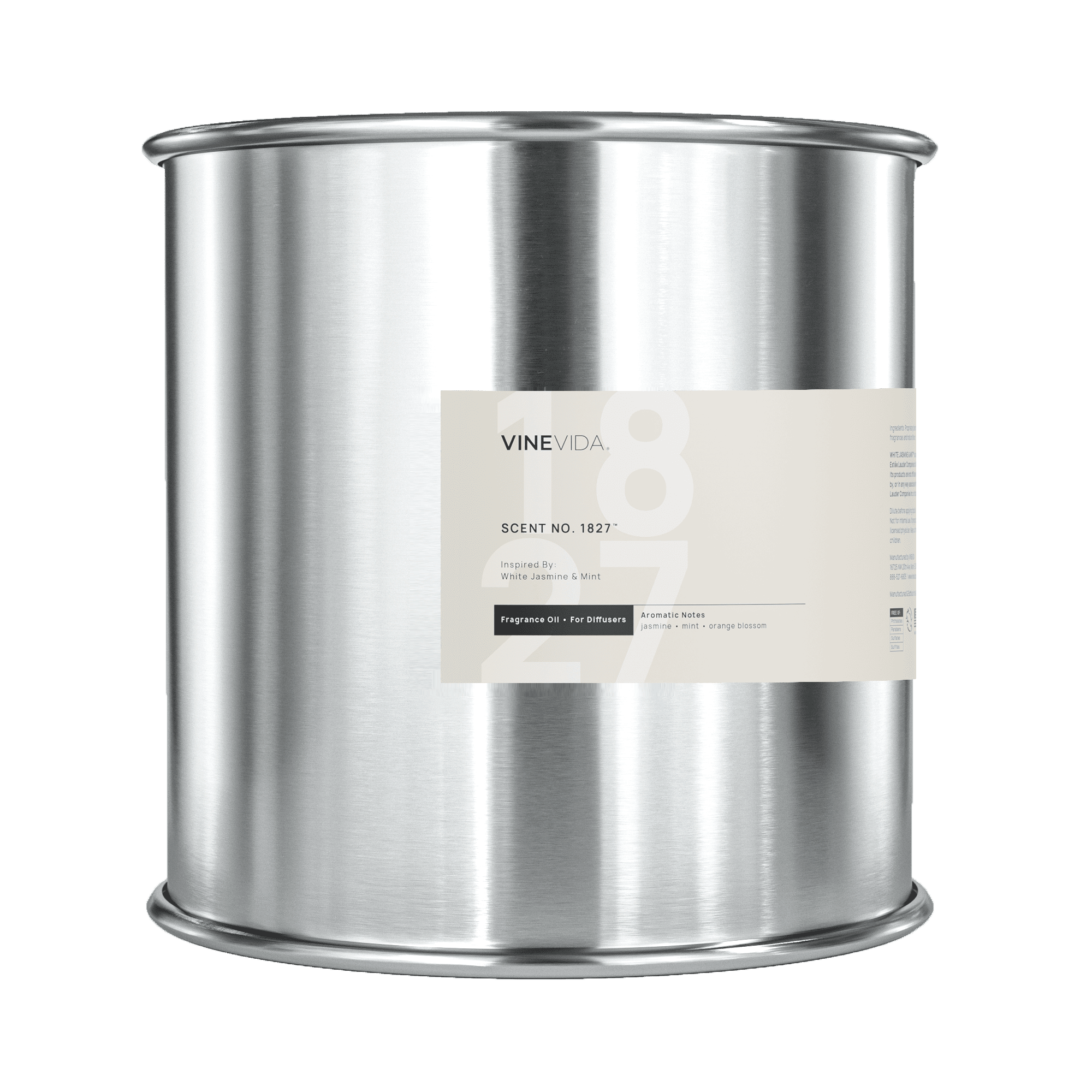 NO. 1827 White Jasmine & Mint Fragrance Oil for Cold Air Diffusers - Inspired by Jo Malone - Perfect for Home, Office & Spa Aromatherapy