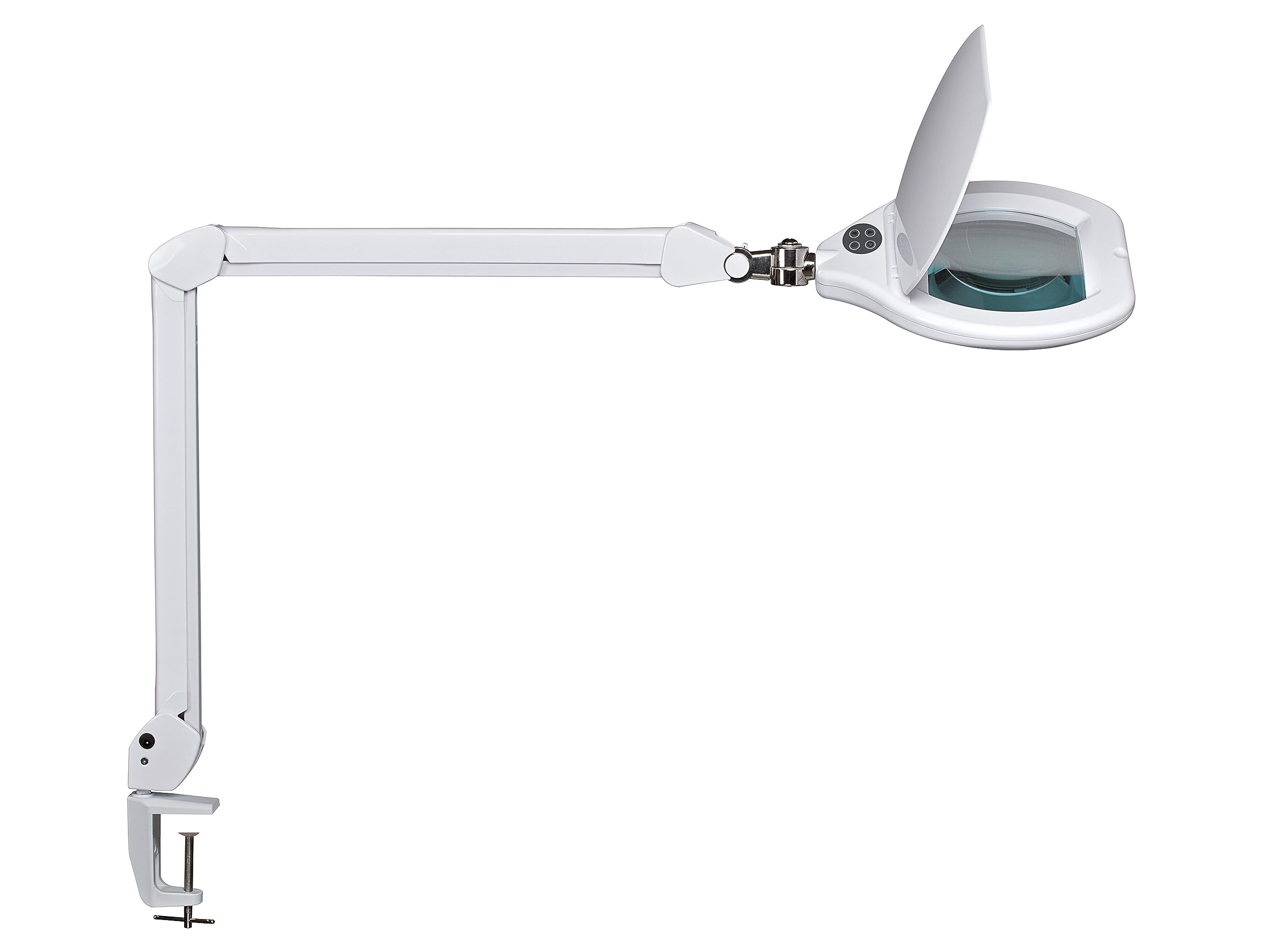 8266002 Magnifier Lamp with LED Light - 5X Magnification, Adjustable Arm for Reading, Crafts, Jewelry Making & Hobby Work - Perfect for Detailed Tasks, Repair & Close-Up Work