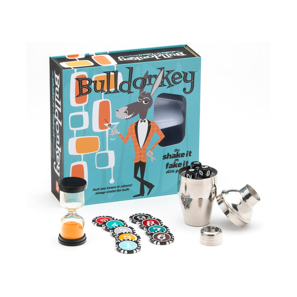 Bulldonkey Party Edition Dice Game - Fun Family & Friends Party Game for Adults & Kids - Perfect for Game Nights, Gatherings & Social Events