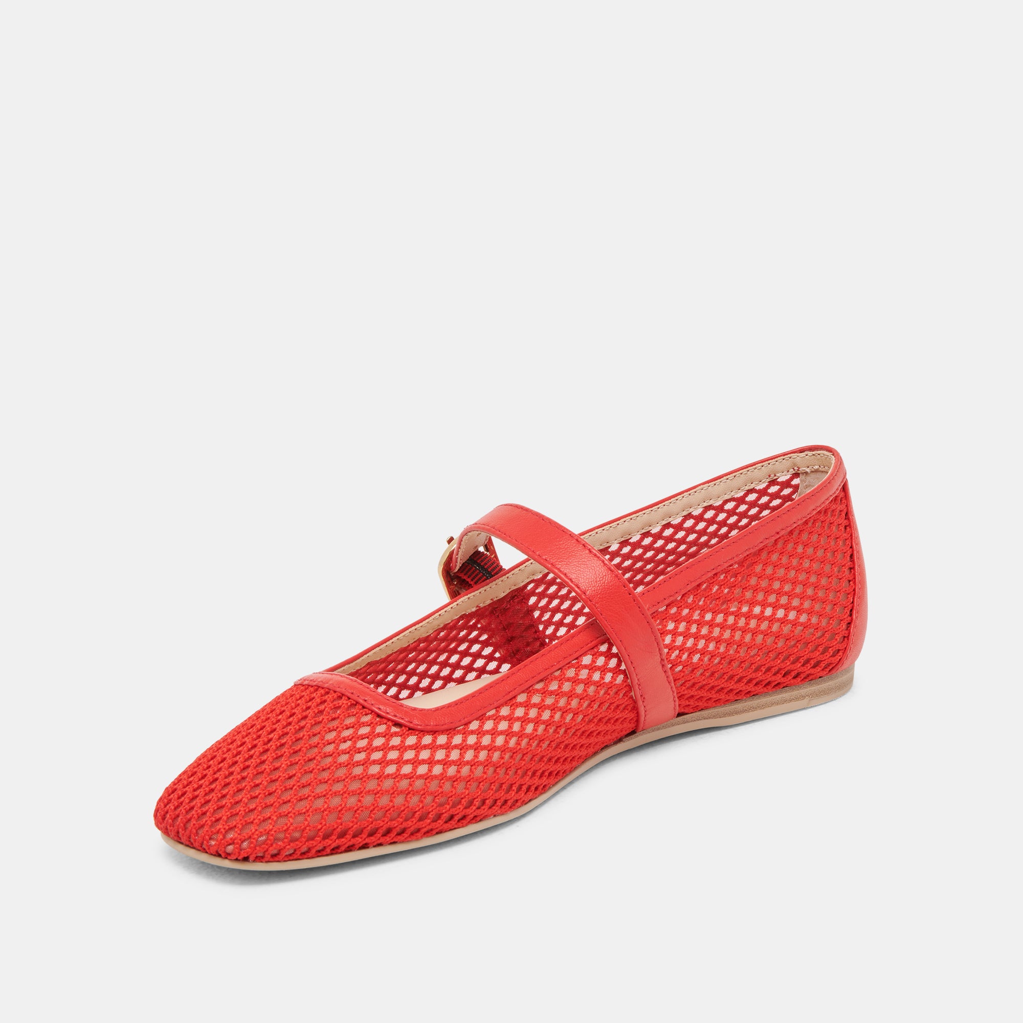RODNI Women's Comfortable Mesh Ballet Flats - Breathable Woven Slip-On Shoes for Casual Wear, Work & Travel
