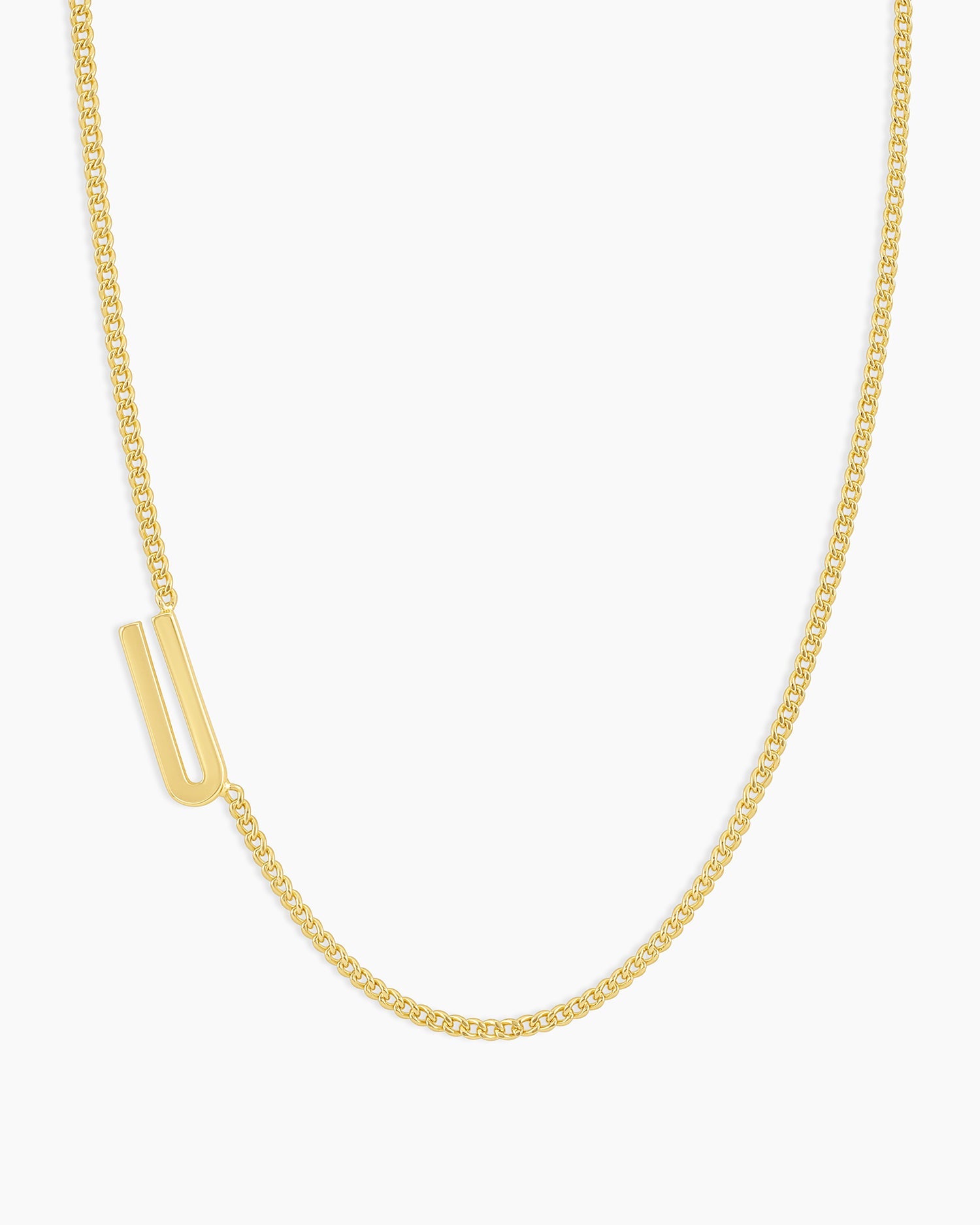 Wilder Alphabet Necklace - Personalized Initial Pendant for Women - Trendy Gold Letter Necklace for Everyday Wear, Gift for Her, Birthday, Anniversary, Valentine's Day