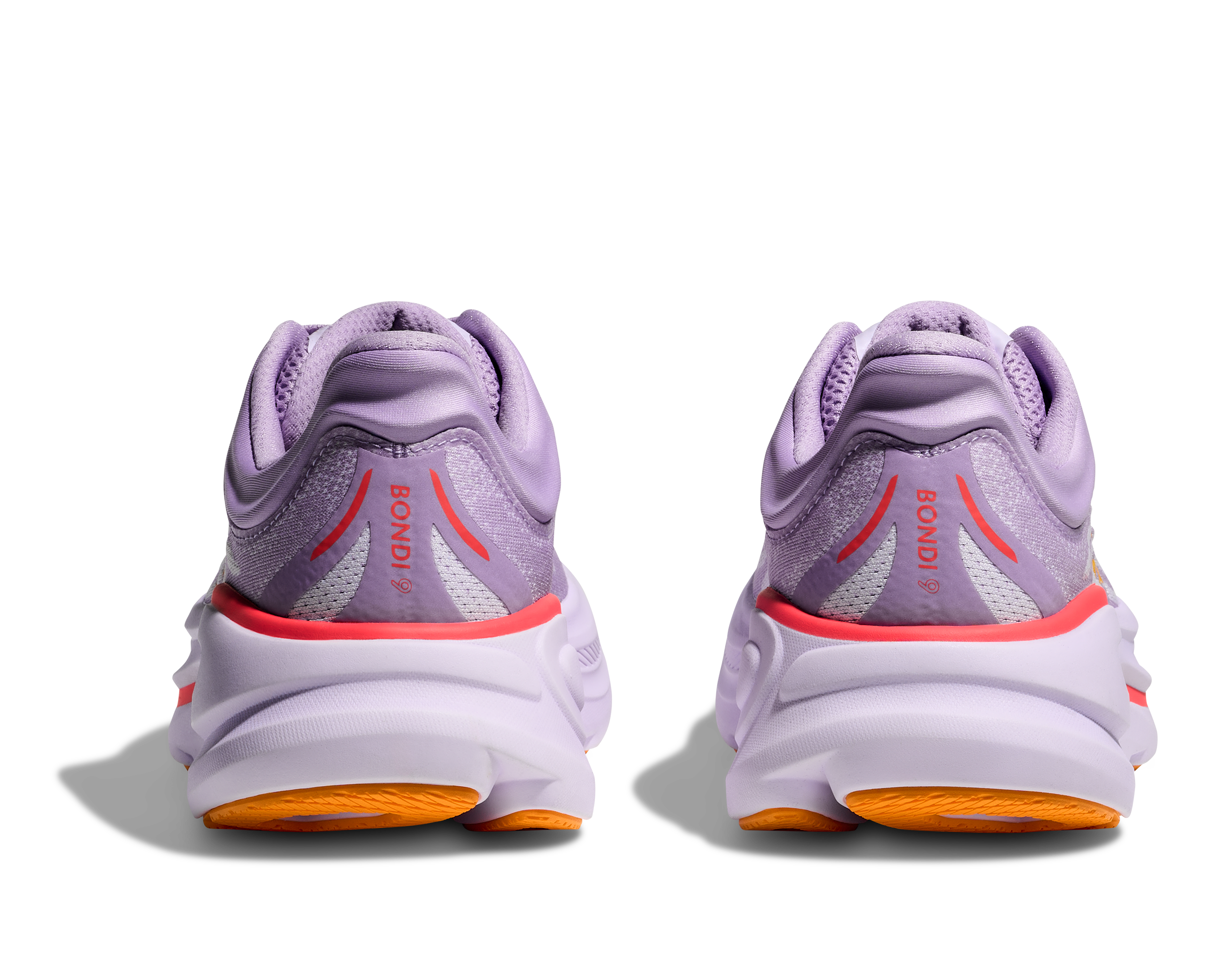 Women's HOKA Bondi 9 WIDE Running Shoes - AGH Aster Flower/Starlight Glow | Cushioned Comfort for Long Distance Running, Walking & Everyday Wear