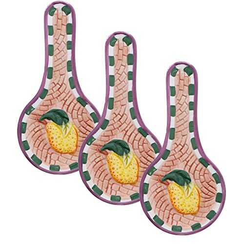 3 Lemon Spoon Rests