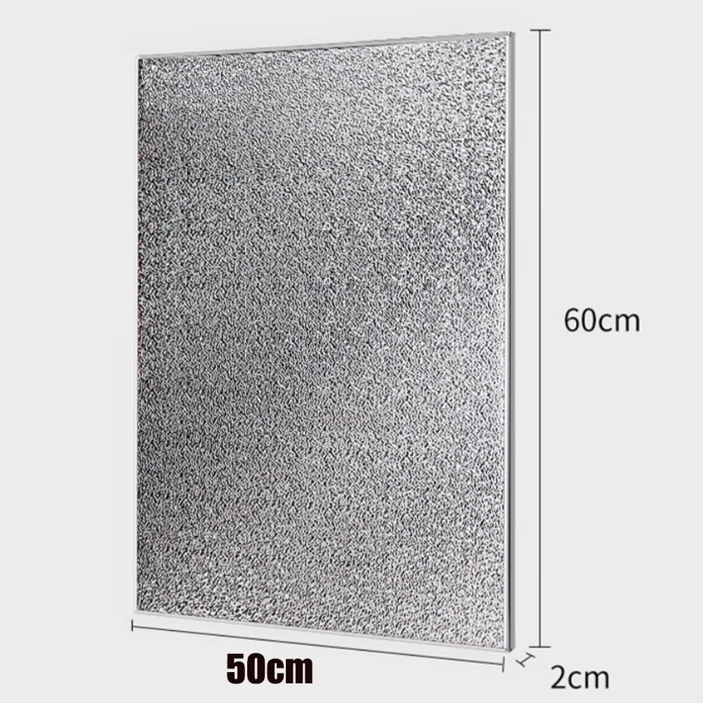 LSCAILIAO Heat Shield Board - 50x60cm Aluminum Heat Shield Mat for Grill, Stove, Oven & Refrigerator - Fireproof & Durable Protection for Kitchen & Outdoor Cooking