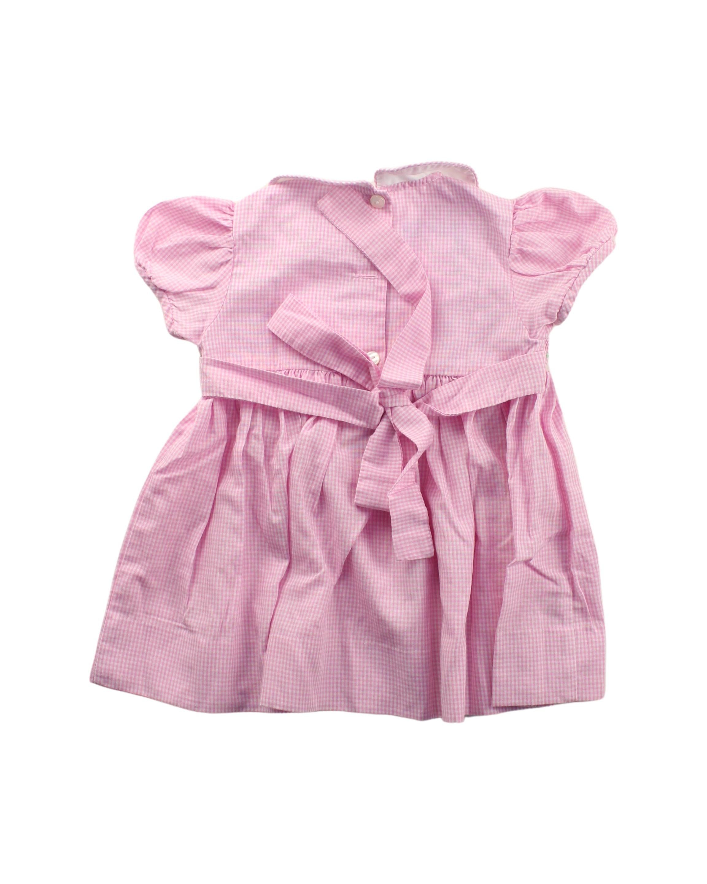 Anavini Short Sleeve Baby Dress for Girls 6-12 Months - Perfect for Summer Outfits, Casual Wear & Photoshoots