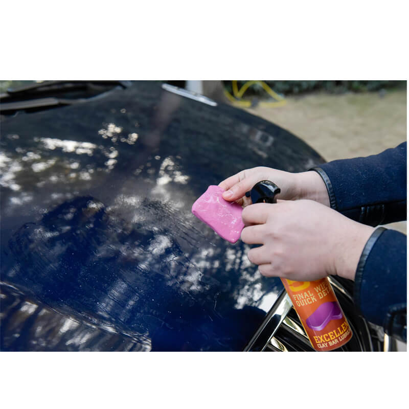 Auto Detailing Magic Clay Bar - Aggressive Grade (4x50g Pack) for Car Paint Decontamination & Surface Restoration | Perfect for DIY Car Detailing, Paint Correction & Ceramic Coating Prep