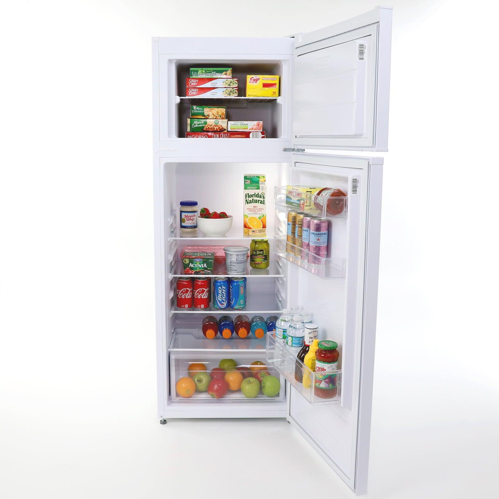 Avanti RA75V0W 7.4 Cu. Ft. Compact Refrigerator - Energy Efficient Mini Fridge for Apartments, Dorms, Offices & Small Spaces - Perfect for Bedrooms, Studios & Home Bars