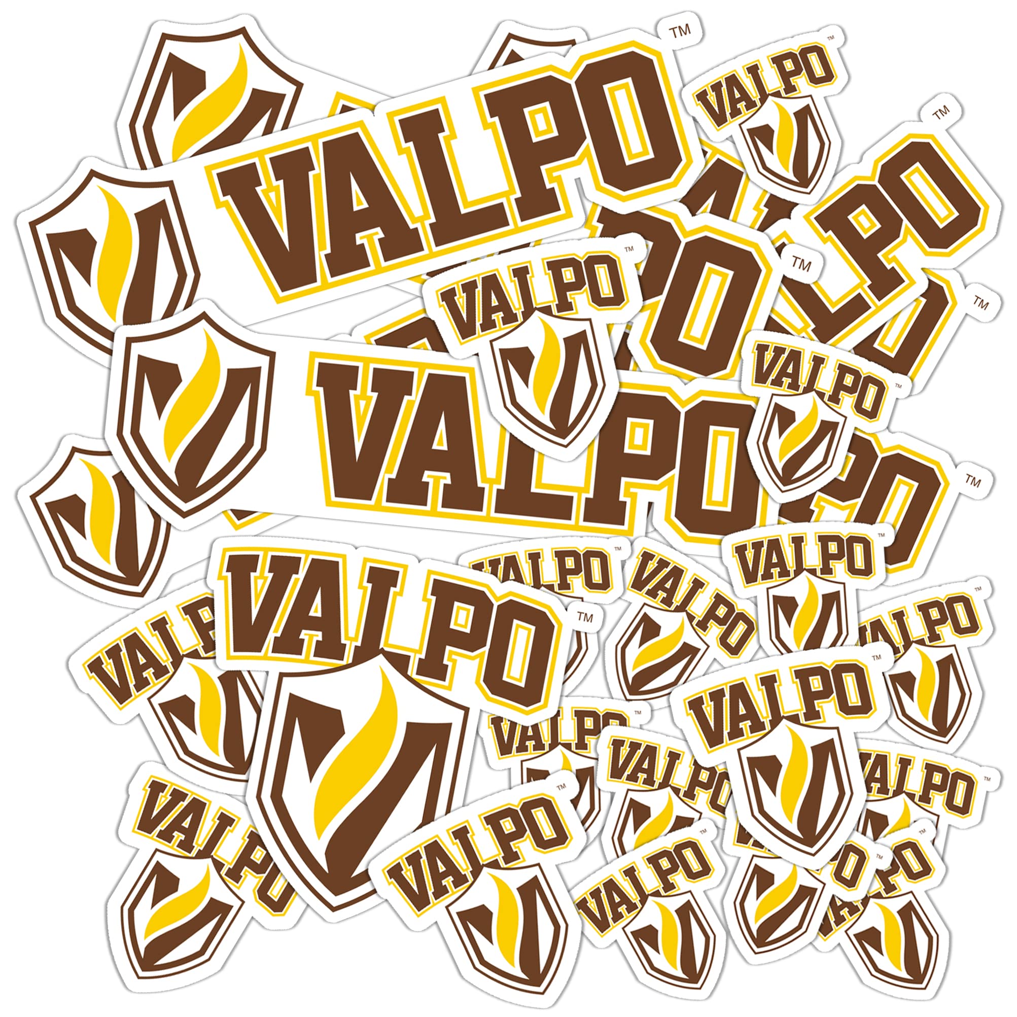 VALPO Crusaders Vinyl Decal Sticker - Desert Cactus Design for Laptop, Water Bottle, Car & Scrapbook - Waterproof & Durable - Perfect for Valparaiso University Fans & Alumni