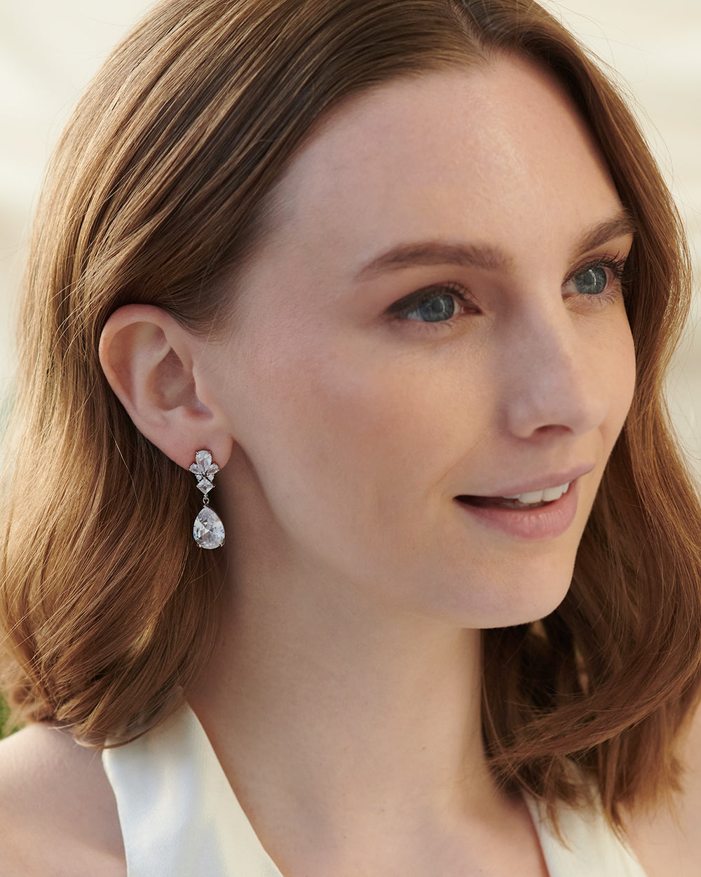 Benton CZ Earrings for Women - Elegant Cubic Zirconia Stud Earrings | Perfect for Everyday Wear, Parties & Special Occasions