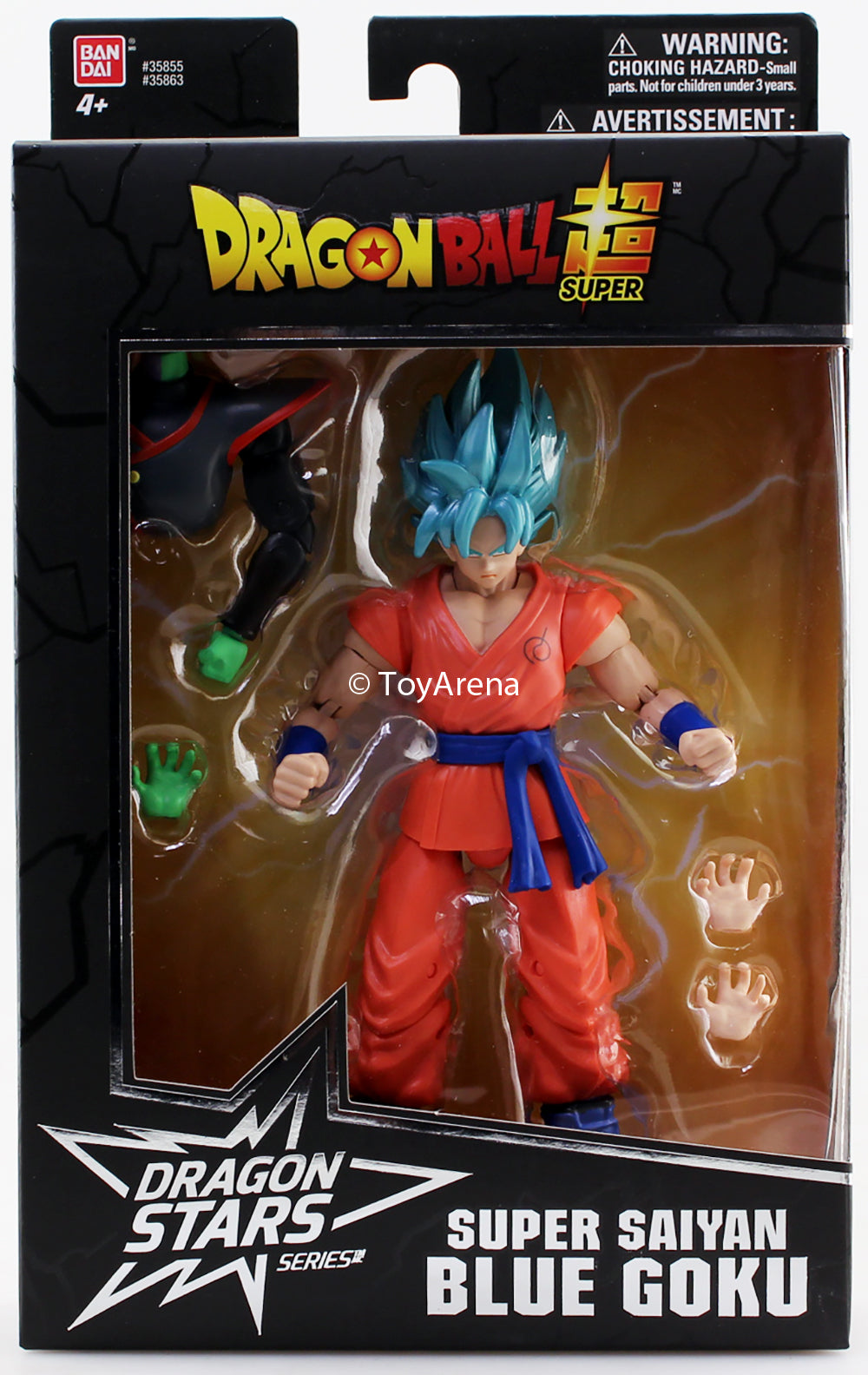 Dragon Ball Super Dragon Stars Series Wave 3 & 4 Fusion Zamasu Action Figure Set of 6 - Collectible Anime Figures for Display, Gifts & Anime Fans Collection