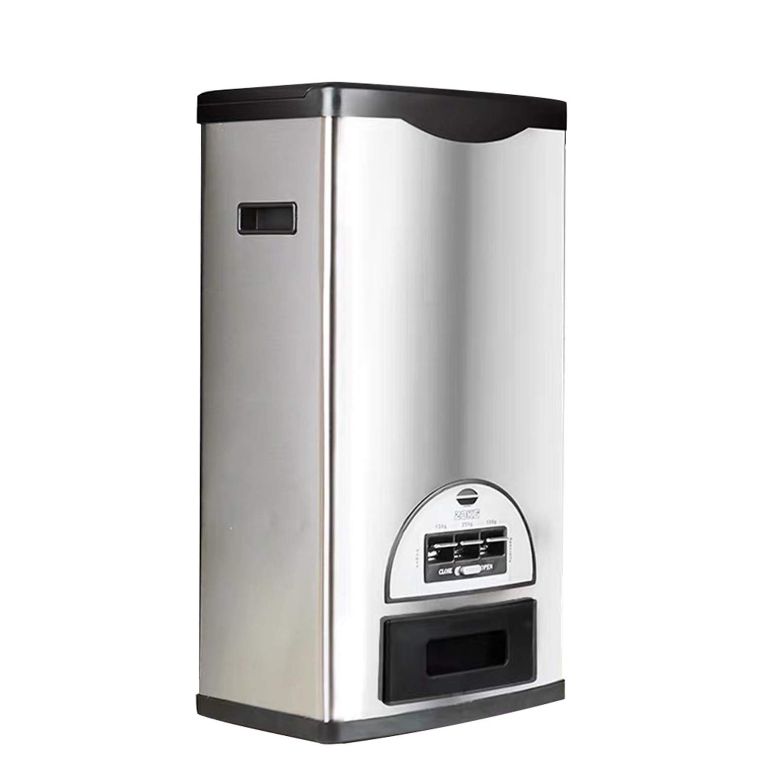 Premium Stainless Steel Rice Dispenser - 20KG/44LB Automatic Food Storage Container for Kitchen Pantry Organization | Airtight & Durable Design for Rice, Grains, Cereal | Perfect for Restaurants, Cafes & Home Use