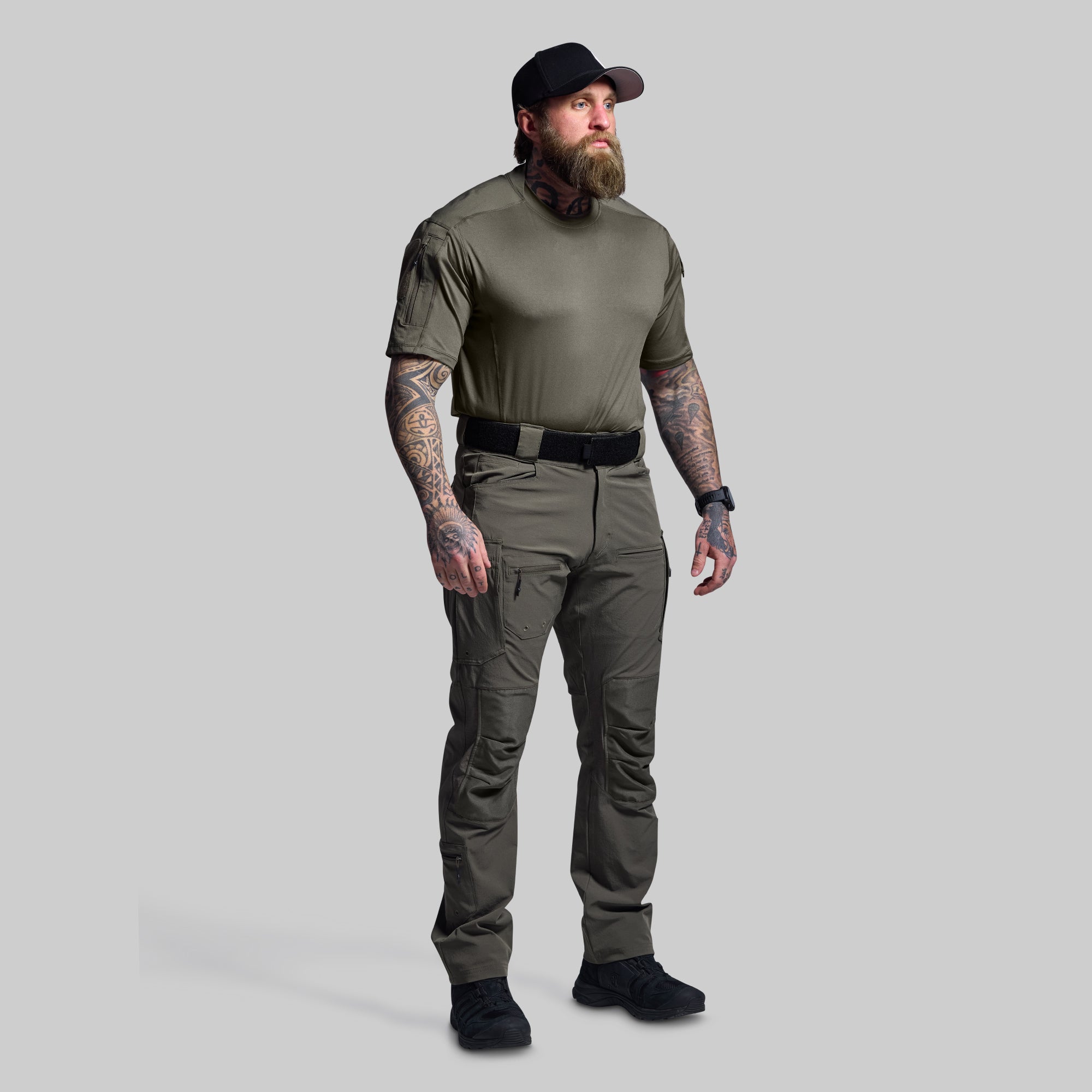 Ranger Green Op Top - Tactical Outdoor Shirt for Hiking, Camping & Airsoft | Durable & Comfortable Military Style Apparel
