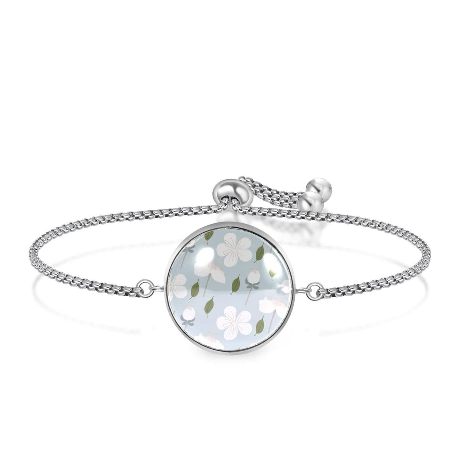 Expandable Hedgehog Bangle Bracelet for Women - Autumn Leaves Design, Christmas & Birthday Jewelry Gift for Girls & Women - Perfect for Casual Wear, Parties & Special Occasions