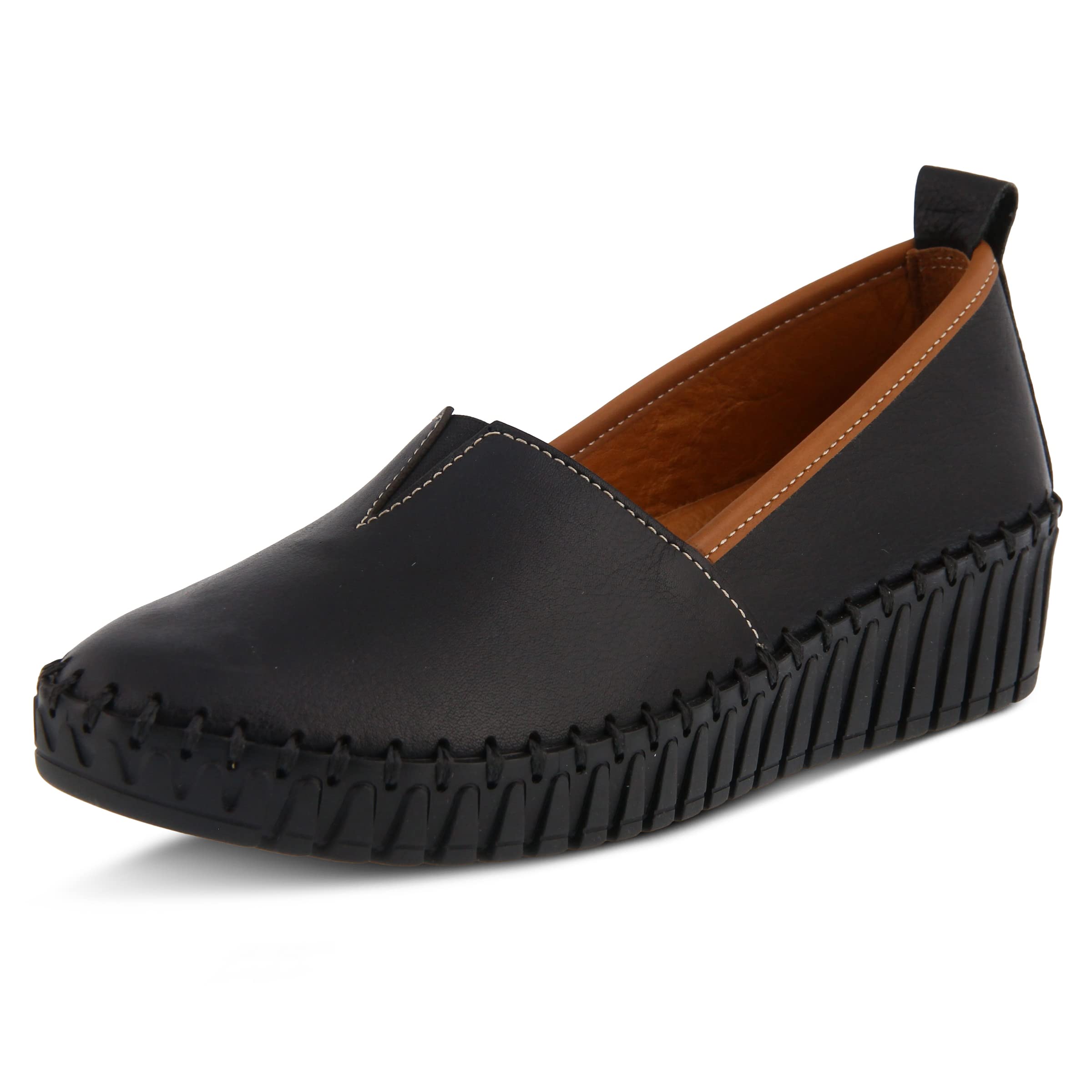 Spring Step Women's Tispea Comfort Loafers - Slip On Casual Flats for Work, Office & Everyday Wear - Lightweight Walking Shoes for Women