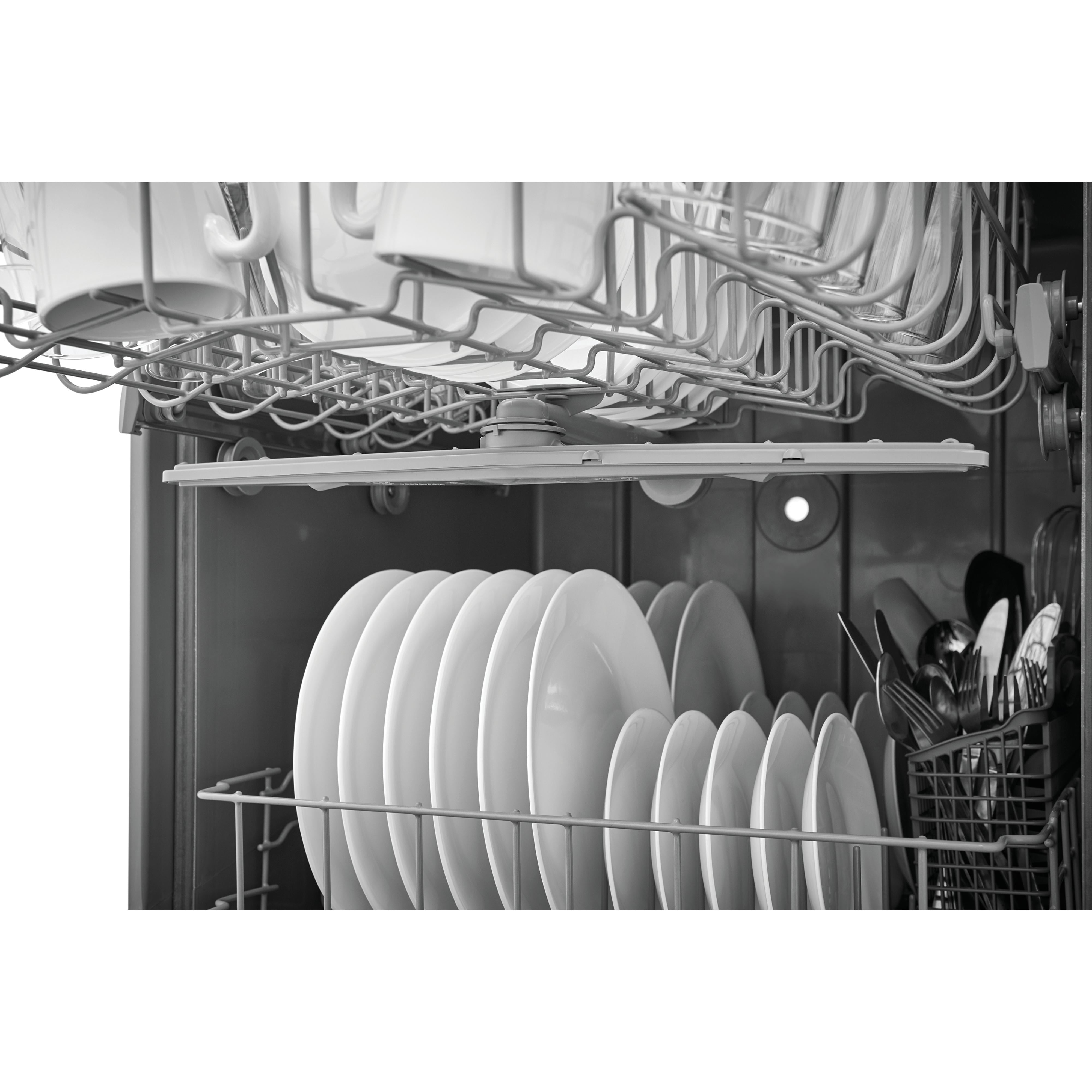 Frigidaire 24 Inch Built-In Dishwasher FDPC4221AW - Stainless Steel Interior, Quiet Operation, Energy Star Certified for Modern Kitchens